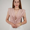 Marcela Bodysuit – Sleek, Draped & Effortless