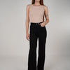 Gika Wide Leg Jeans – Classic Black with a Polished Flare