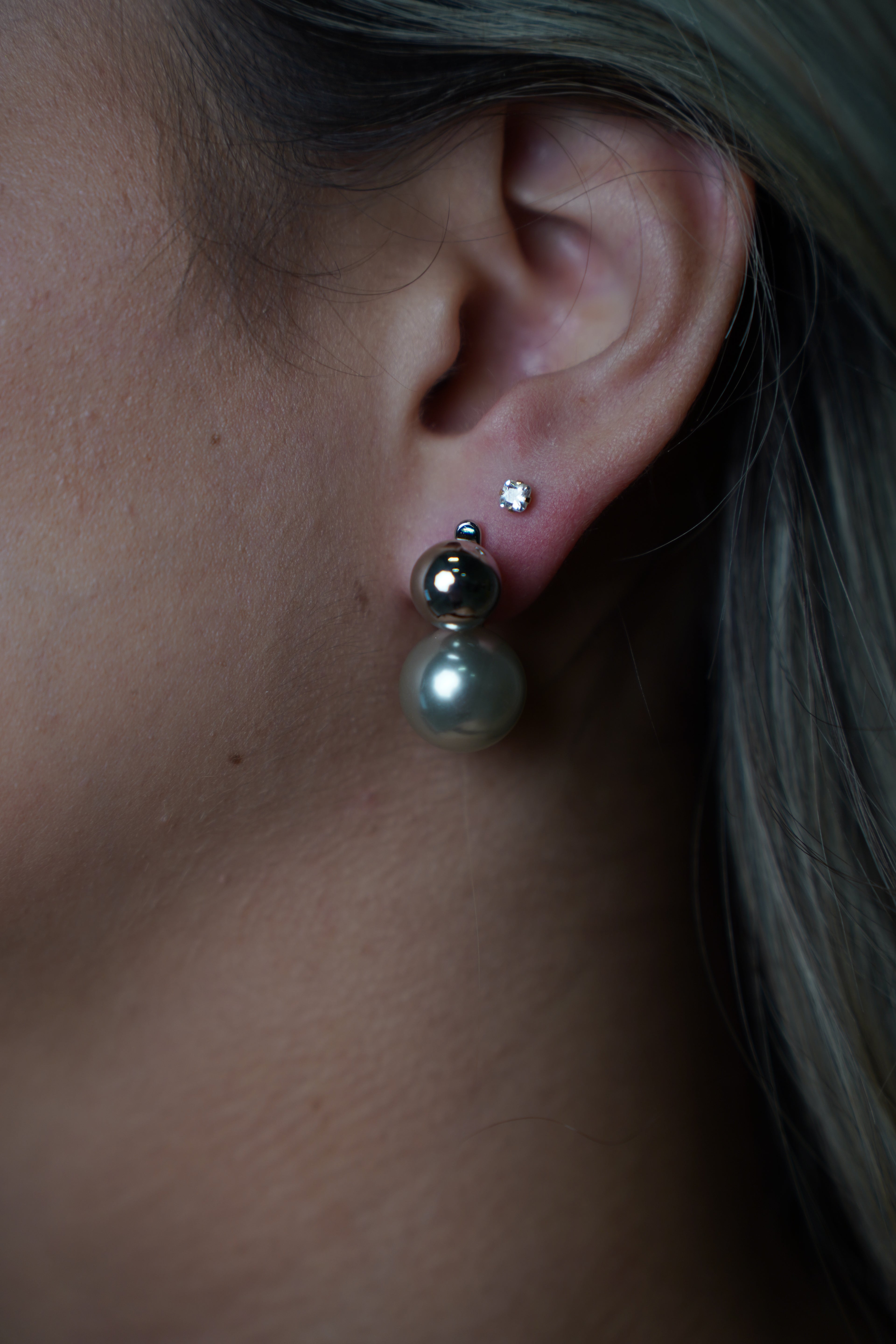 Double Pearl Earrings - Carema Boutique