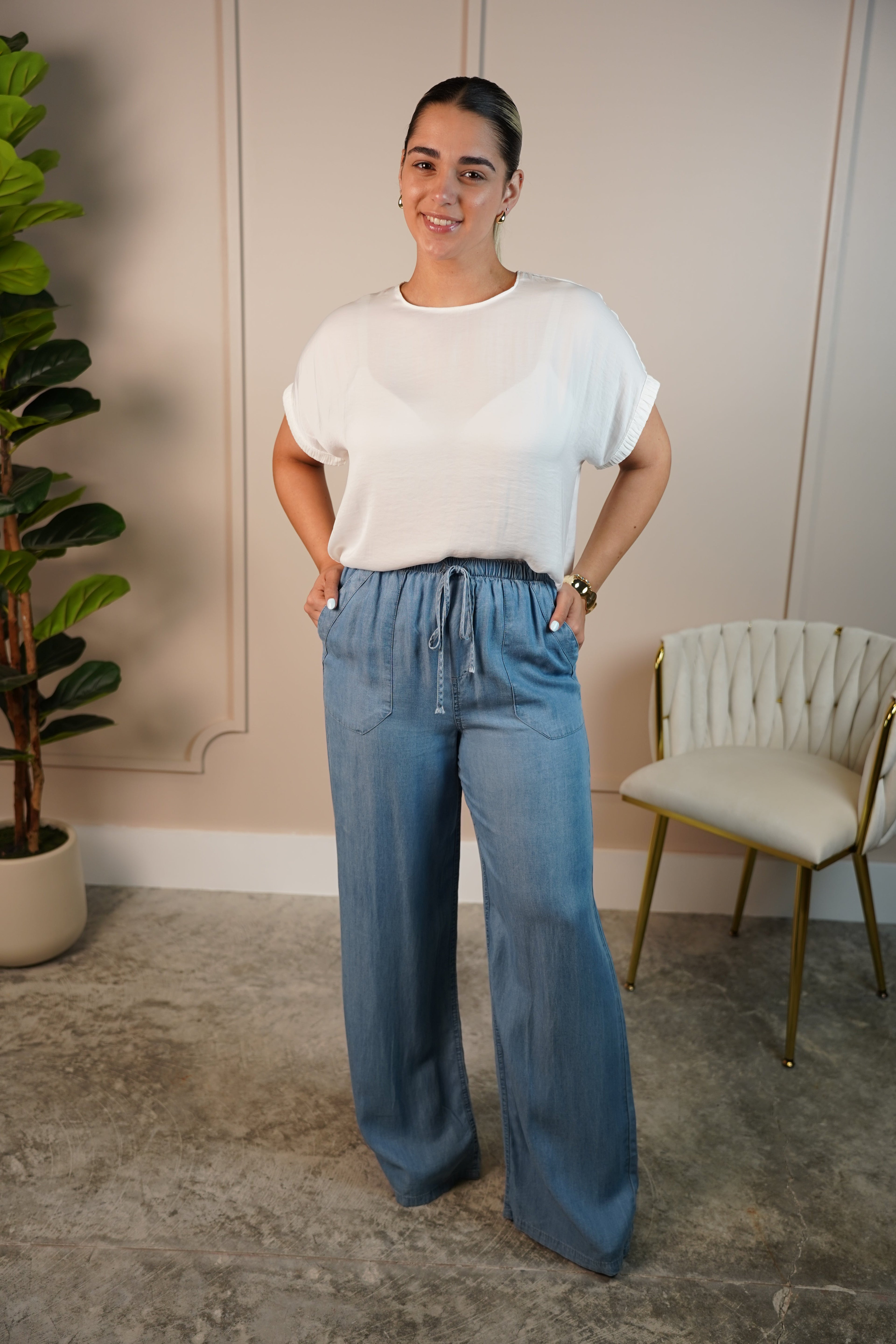 Wide Leg Jeans