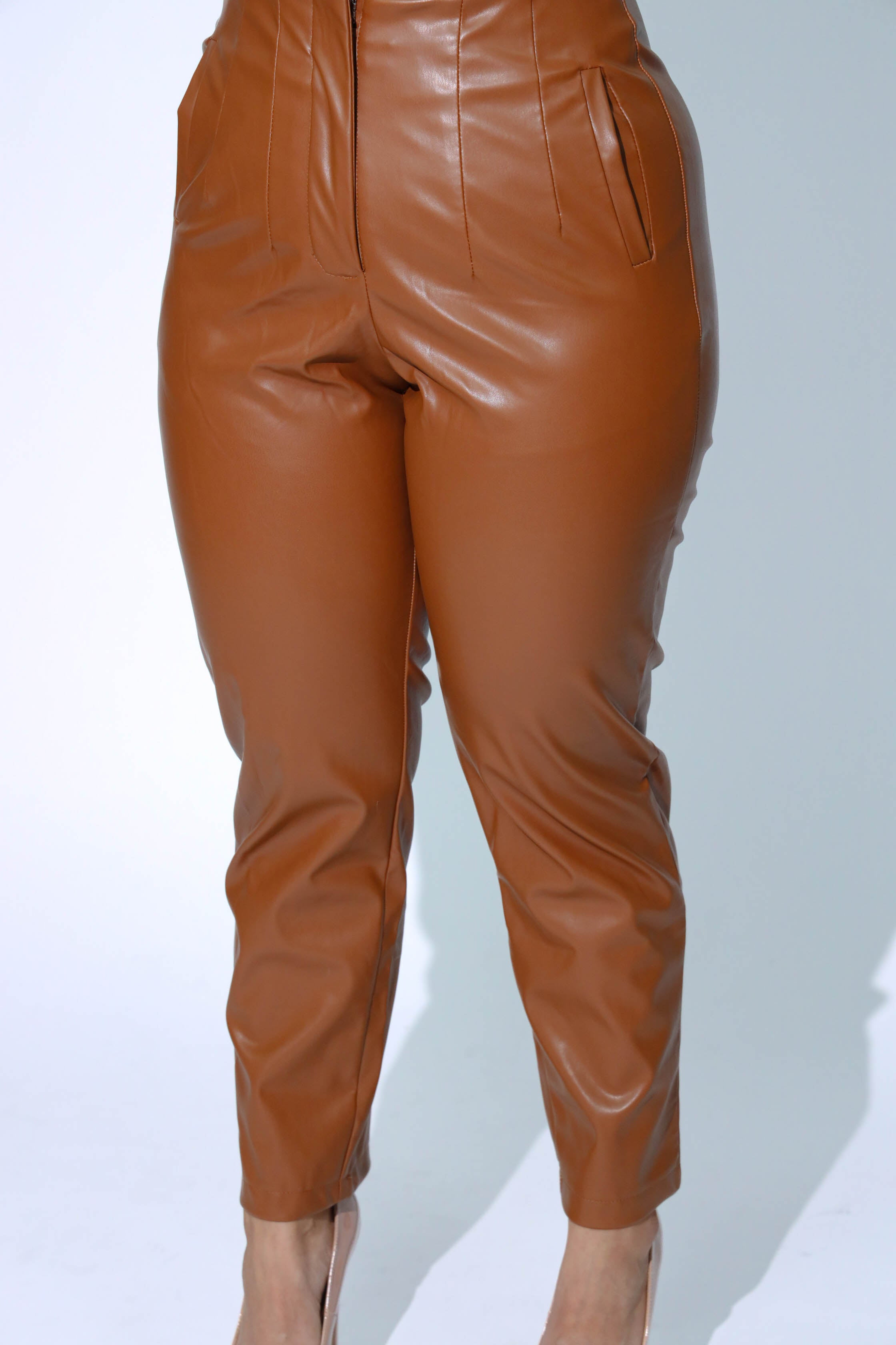 Zenia Leather Pants