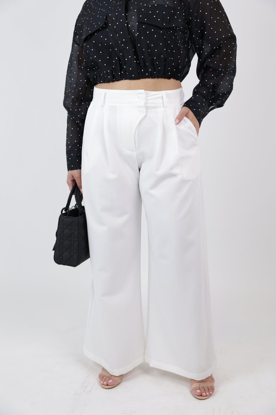 Koro Asymmetrical Detail Trousers