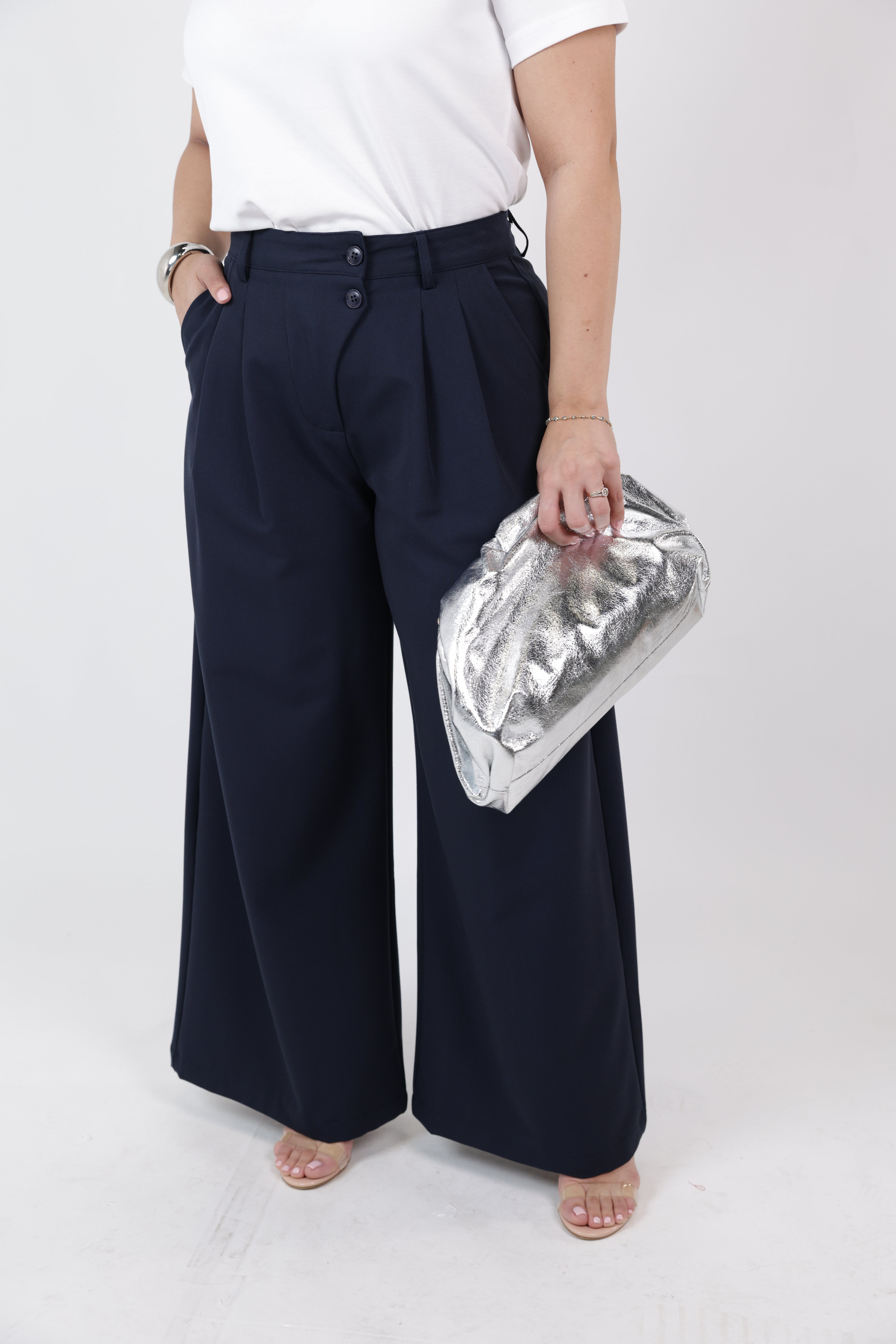 Koro Asymmetrical Detail Trousers