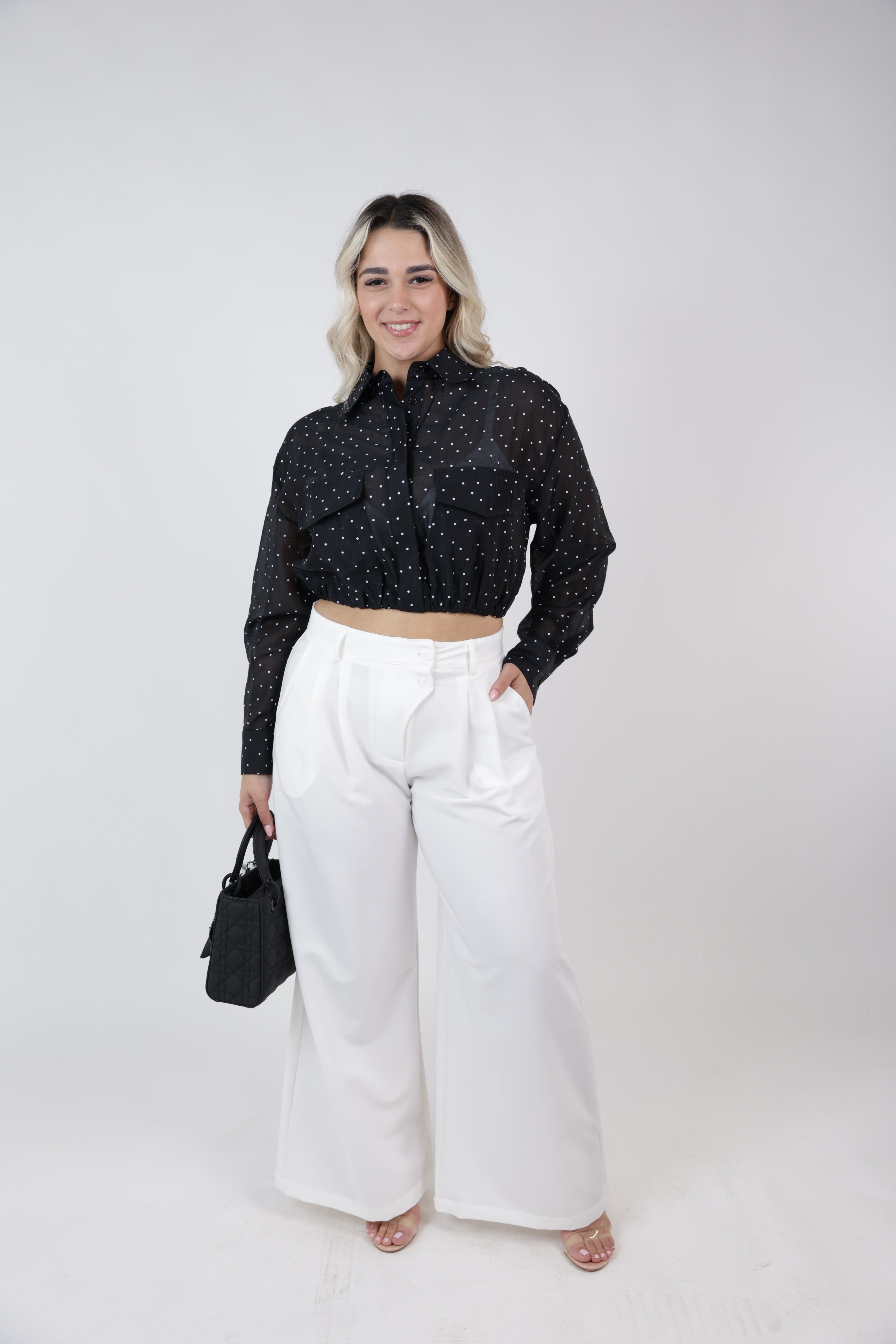 Koro Asymmetrical Detail Trousers