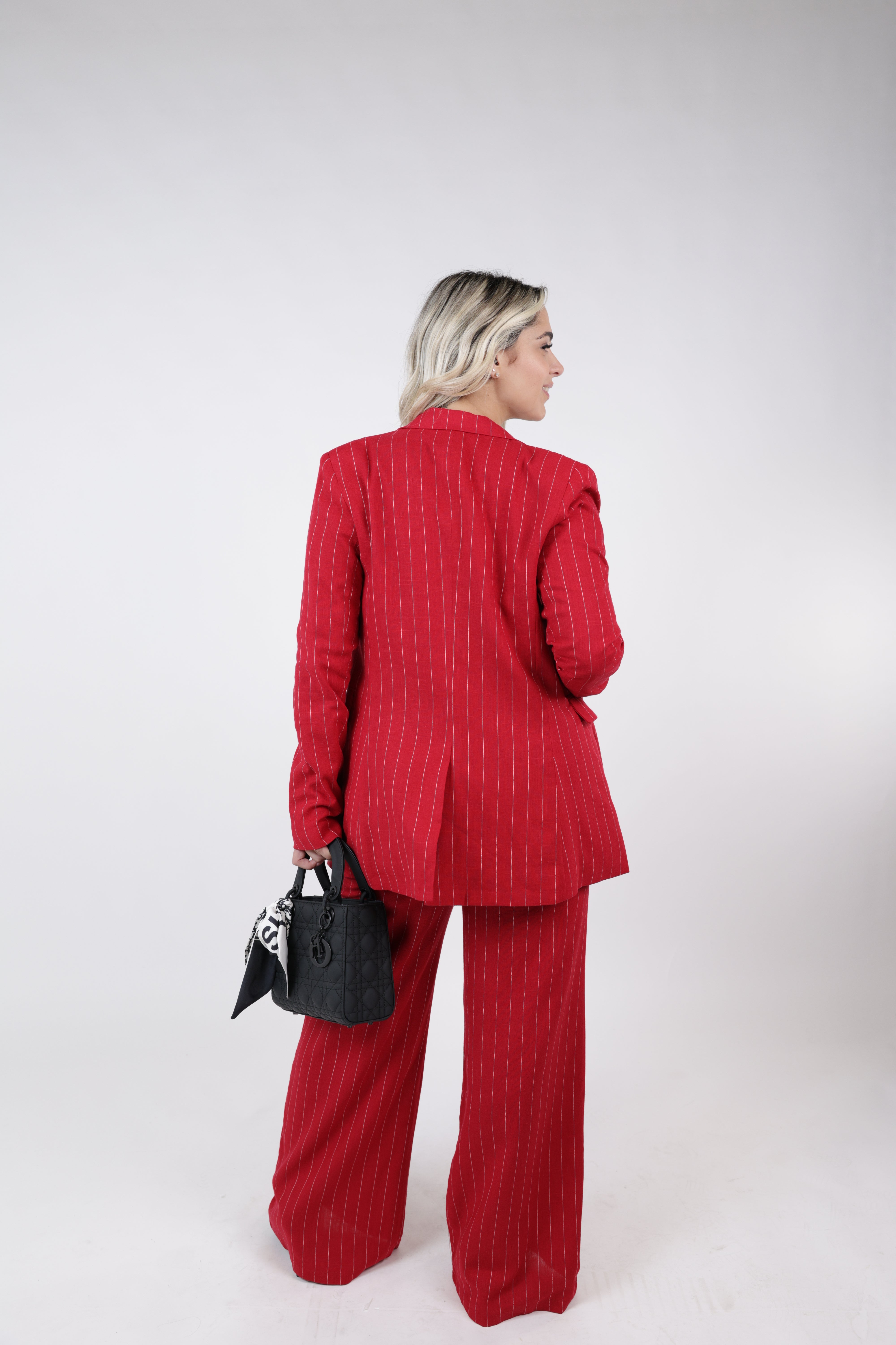 Nava Striped Balzer Pants Set