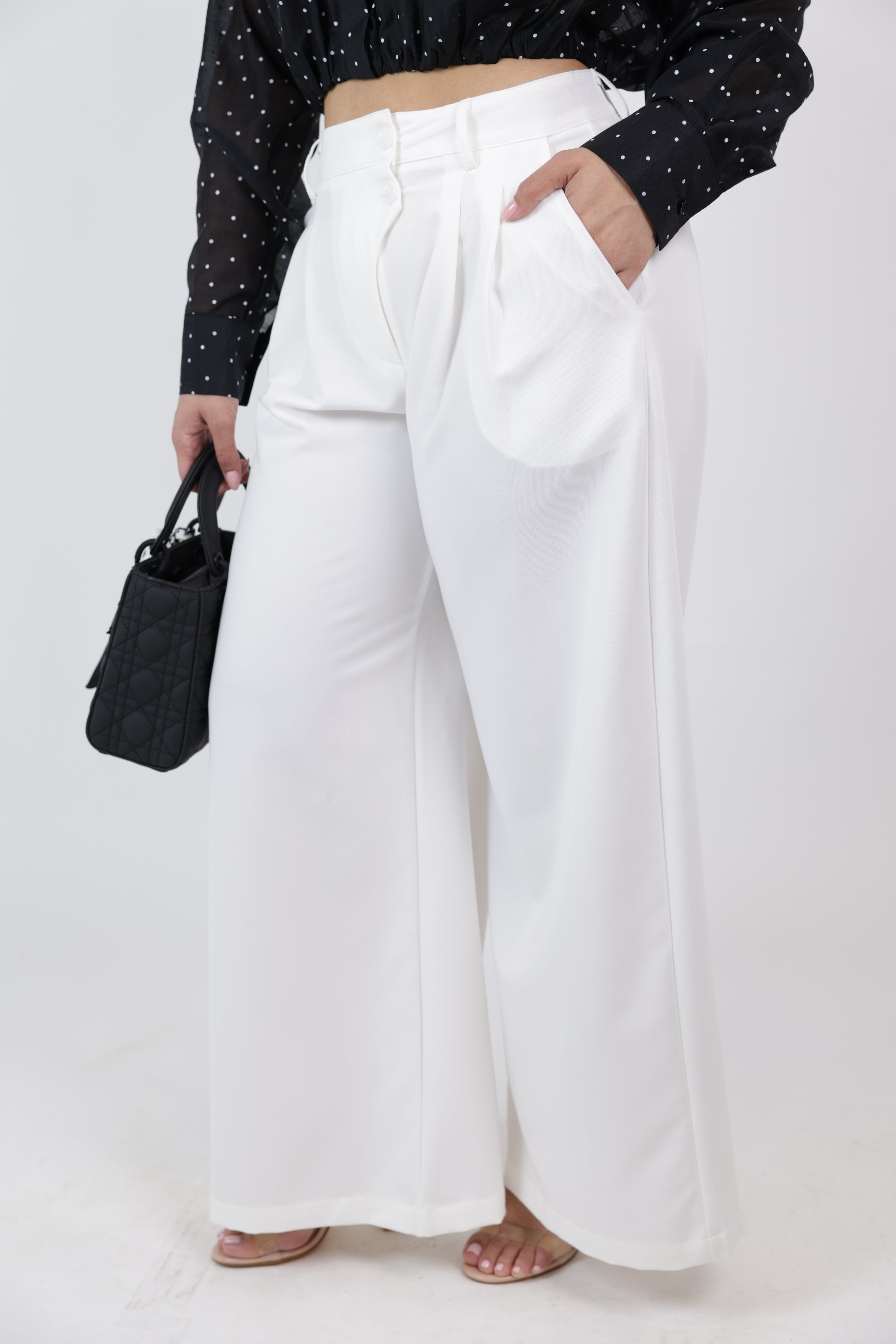 Koro Asymmetrical Detail Trousers