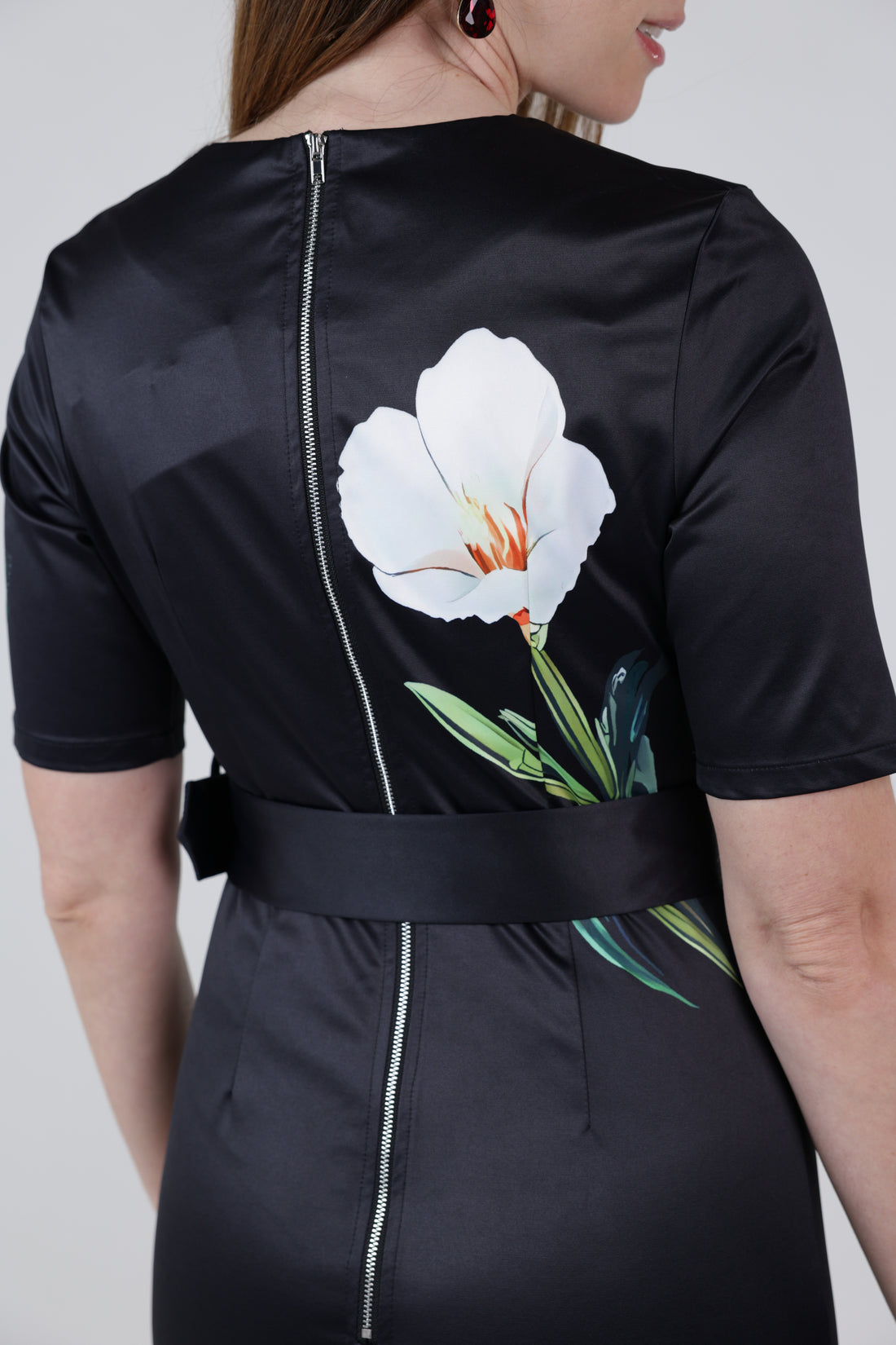 Zylen Floral Midi Dress