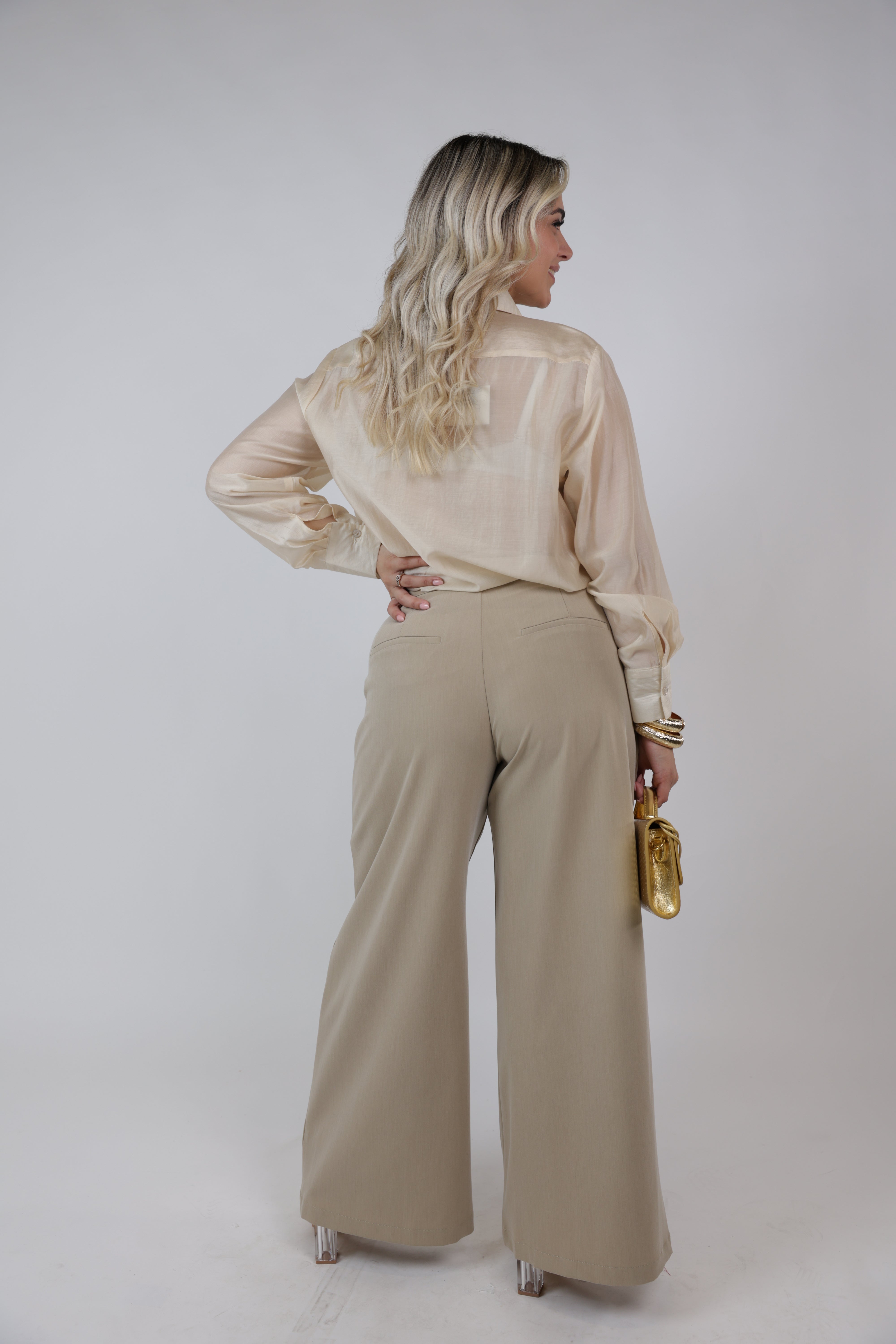 Koro Asymmetrical Detail Trousers