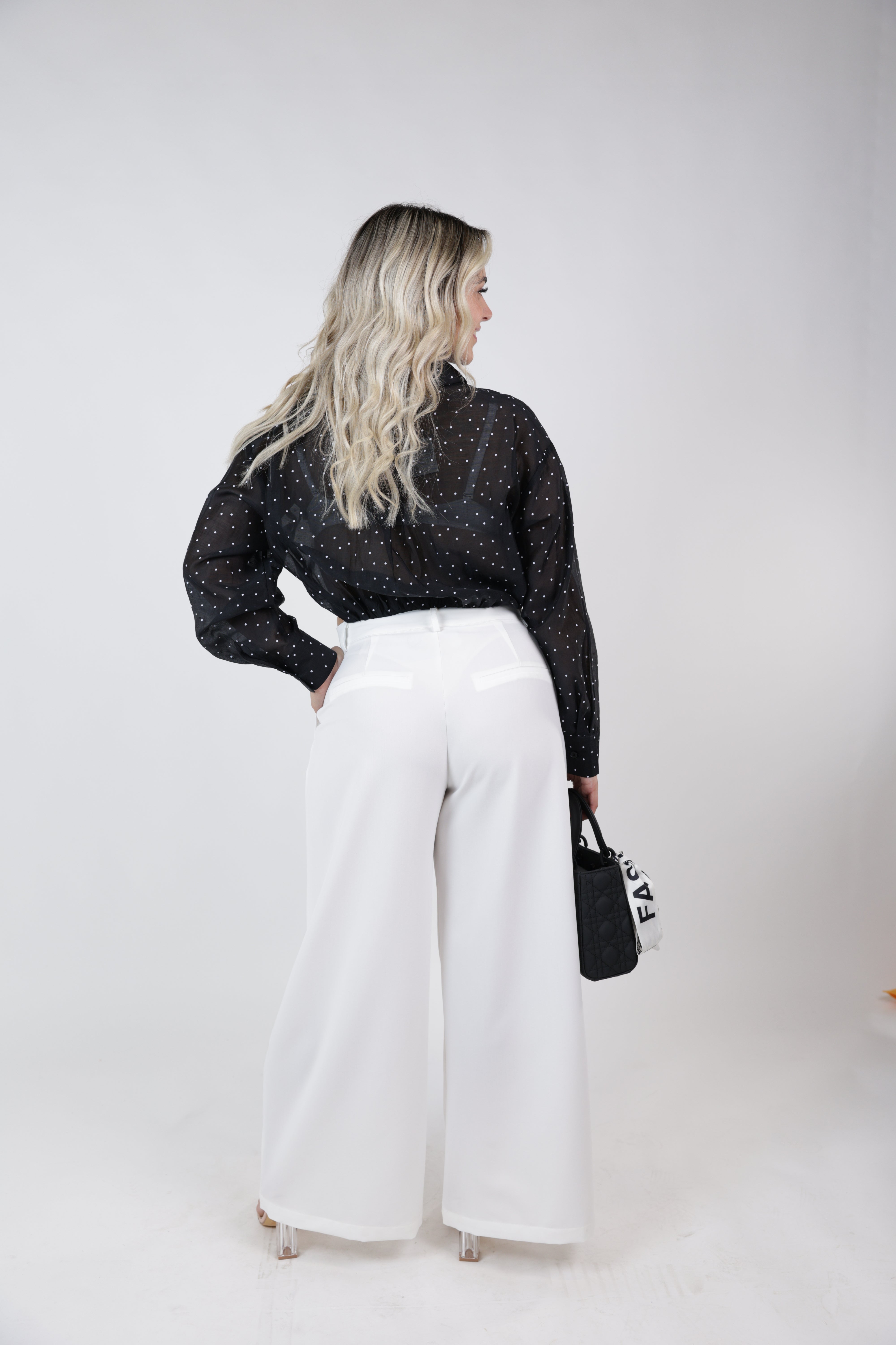 Koro Asymmetrical Detail Trousers