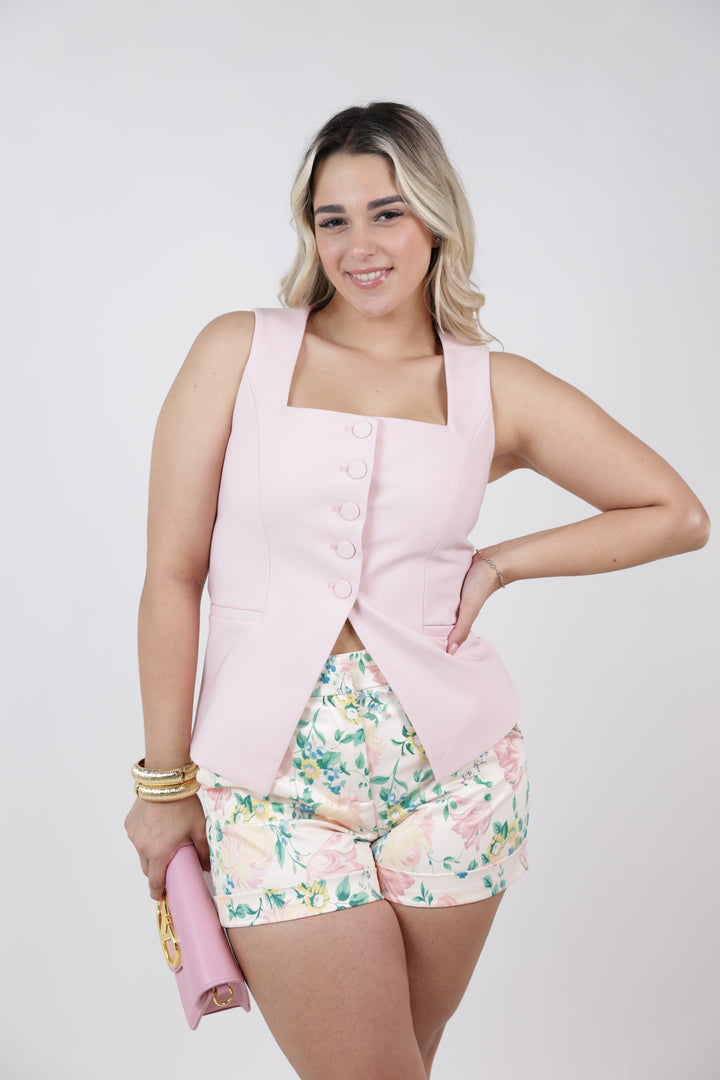 Joseline Square Neck Vest