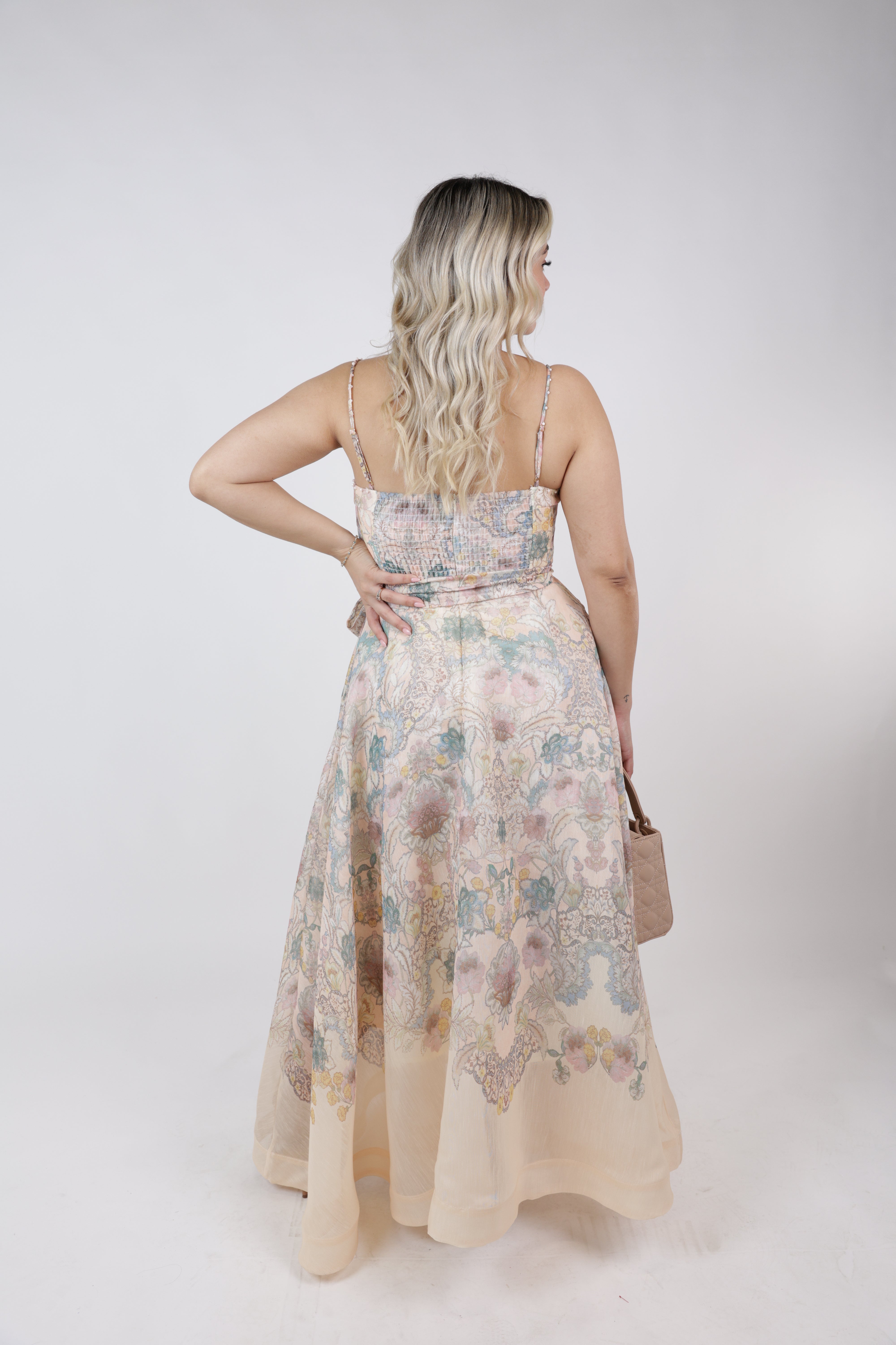 Kesi Stamped Maxi Dress