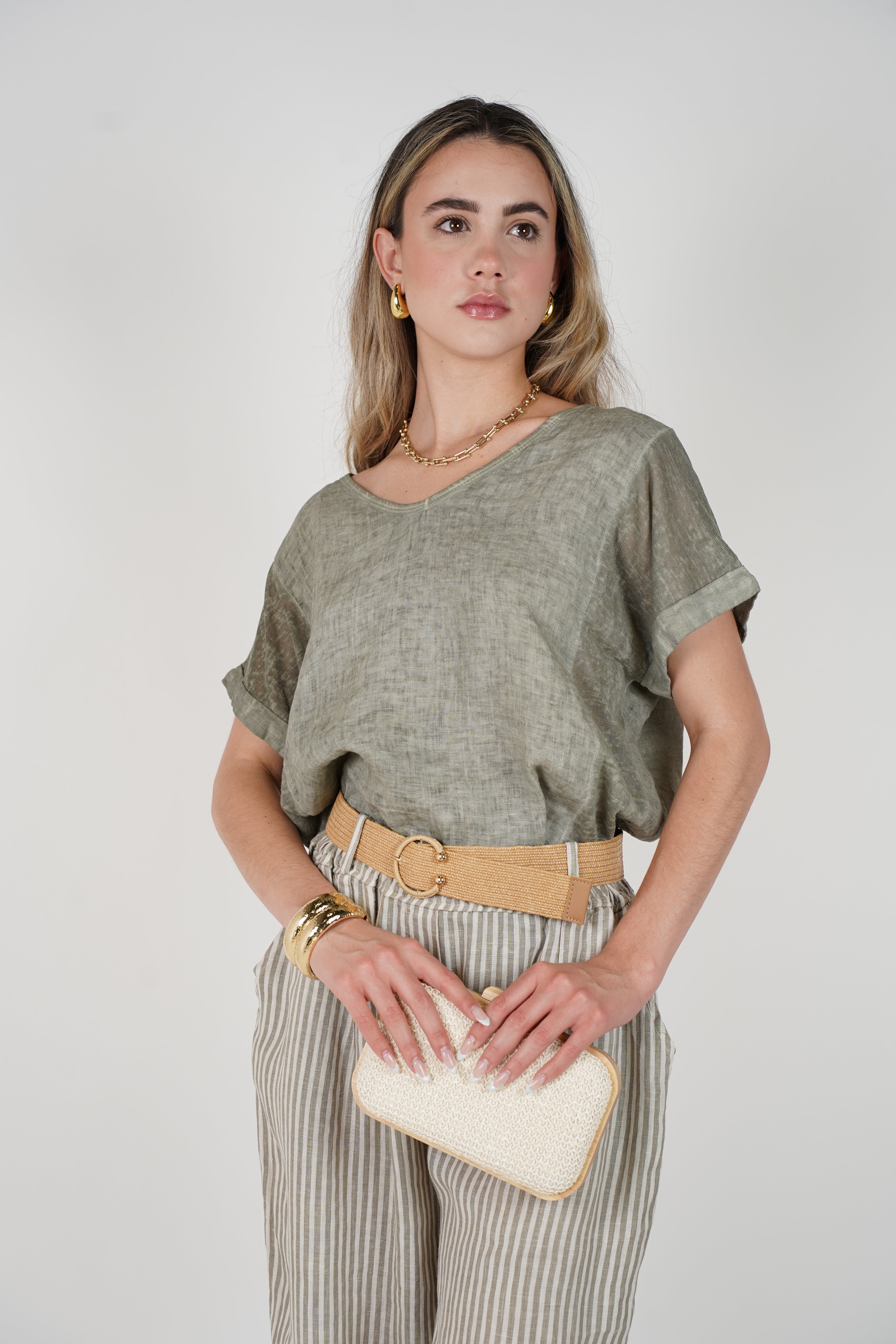 Norea Linen Top – Effortlessly Breezy, Naturally Chic