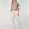 Zalina Belted Striped Pants – Effortless, Relaxed Style