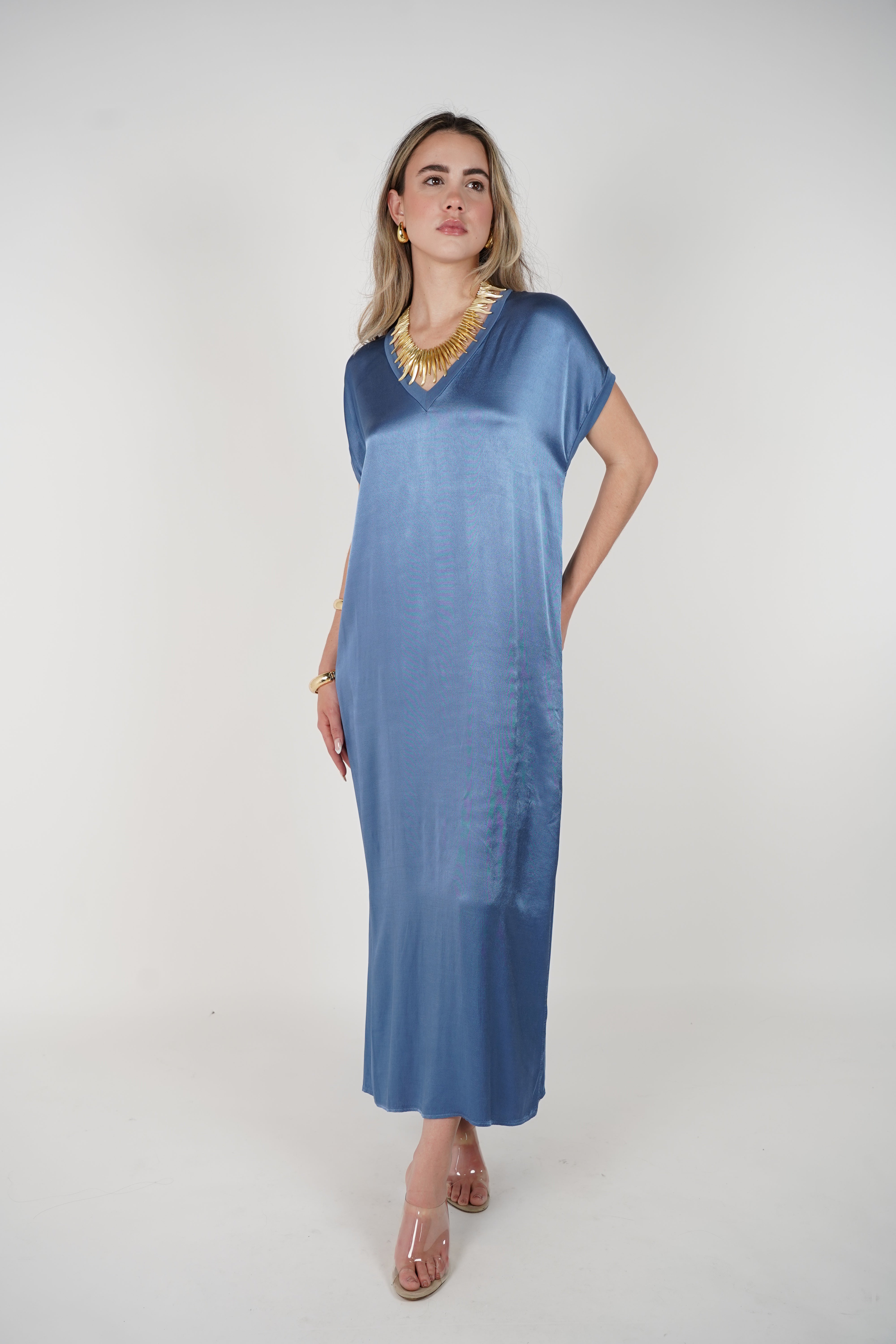 Narela Maxi Dress – Effortless Sophistication in Multiple Colors