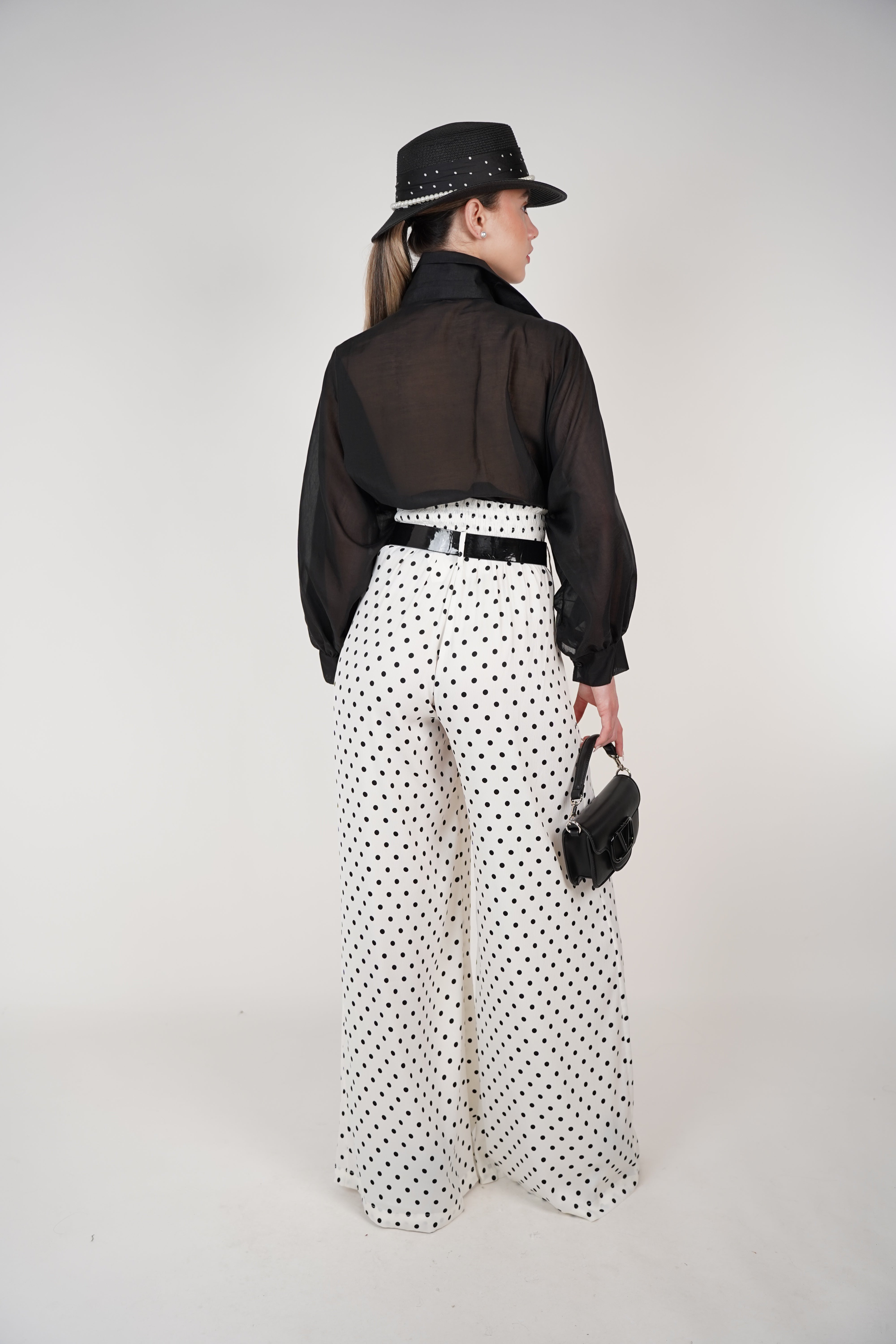 Suni Polka Dot Pants – Classic Chic with a Modern Flow