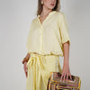 Vionel Linen Top – Lightweight Button-Up in Sunny Hues