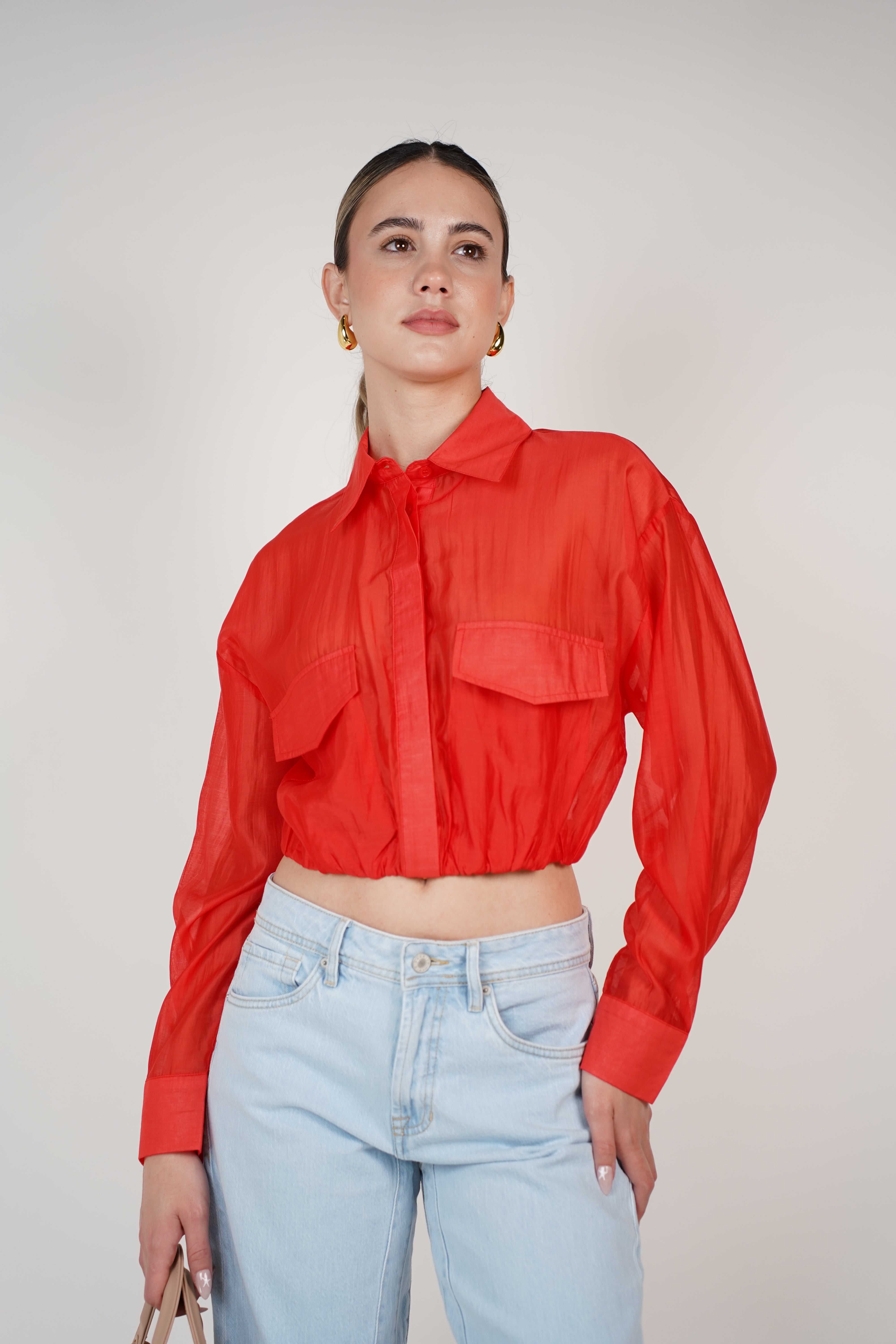 Ovia Sheer Crop Tops – Light, Airy, and Effortlessly Chic