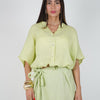 Vionel Linen Top – Lightweight Button-Up in Sunny Hues