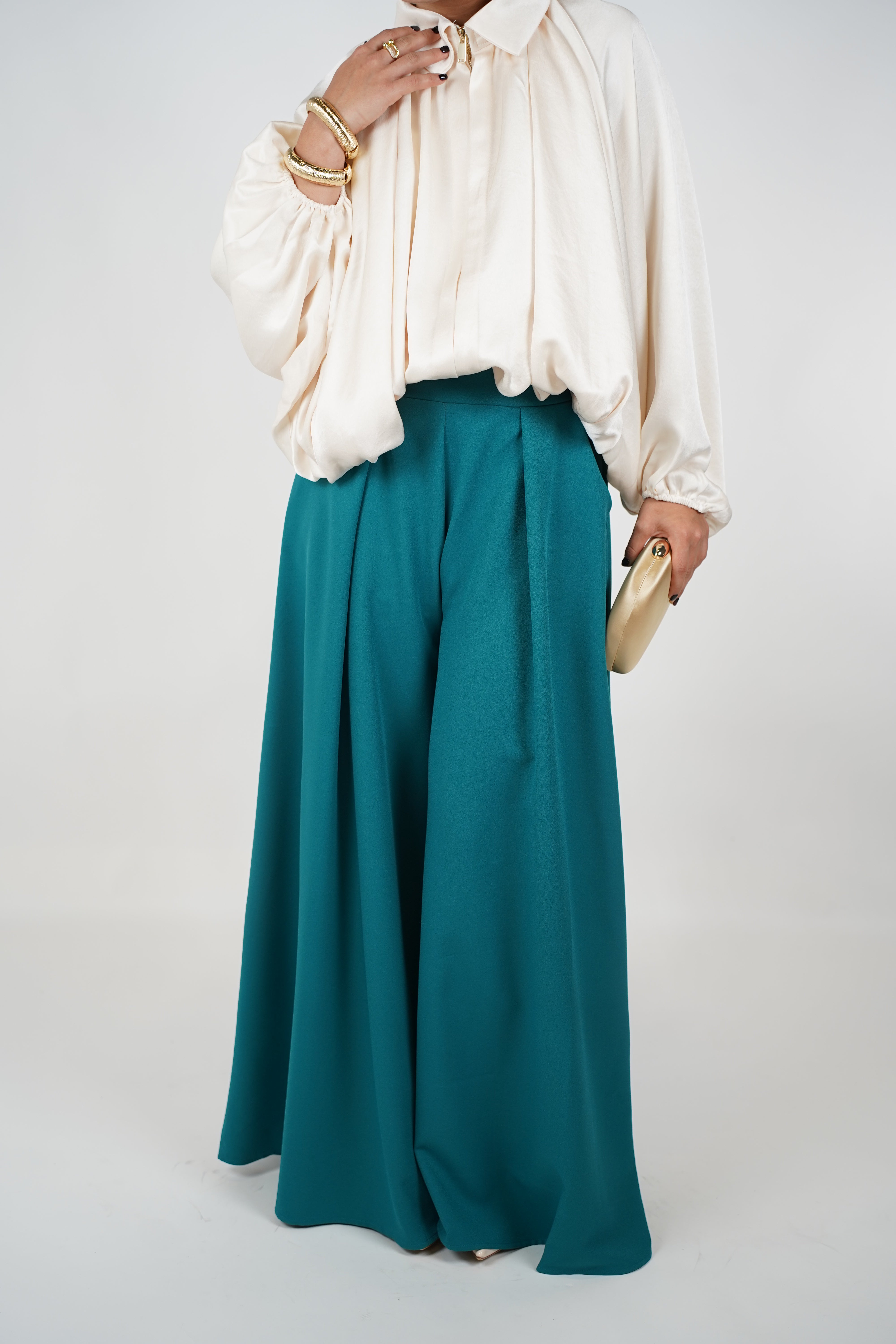 Loxa Palazzo Pants –  Wide-Leg Statement