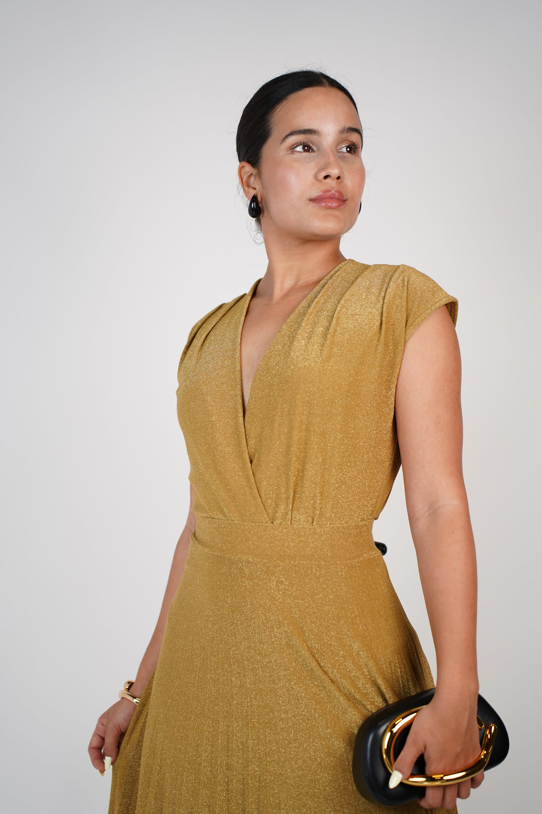 Glitter Italian Bodysuit – Luxe Glow, Sleek Silhouette
