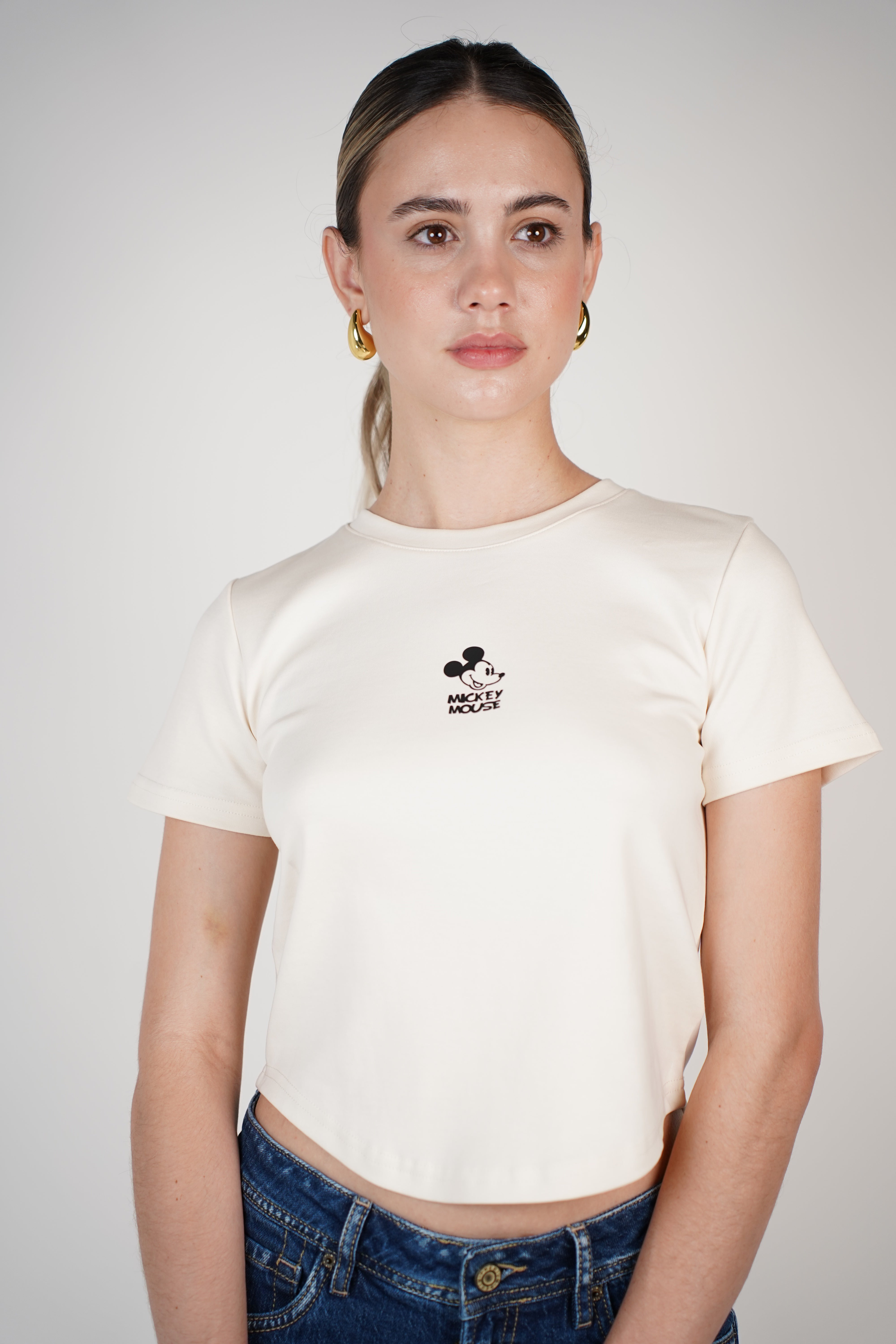 Veya Mickey Cropped Top – Cute, Playful & Everyday-Ready