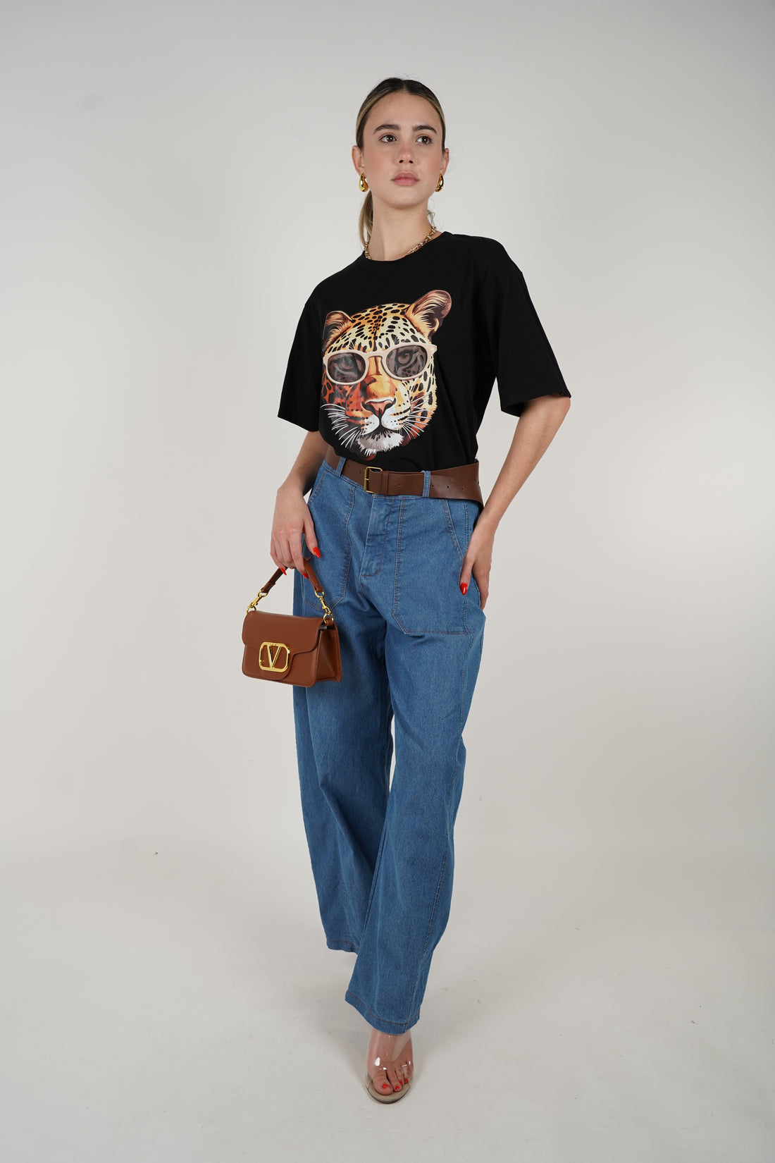 El Tiger T-Shirt – Fierce Leopard Graphic Tee