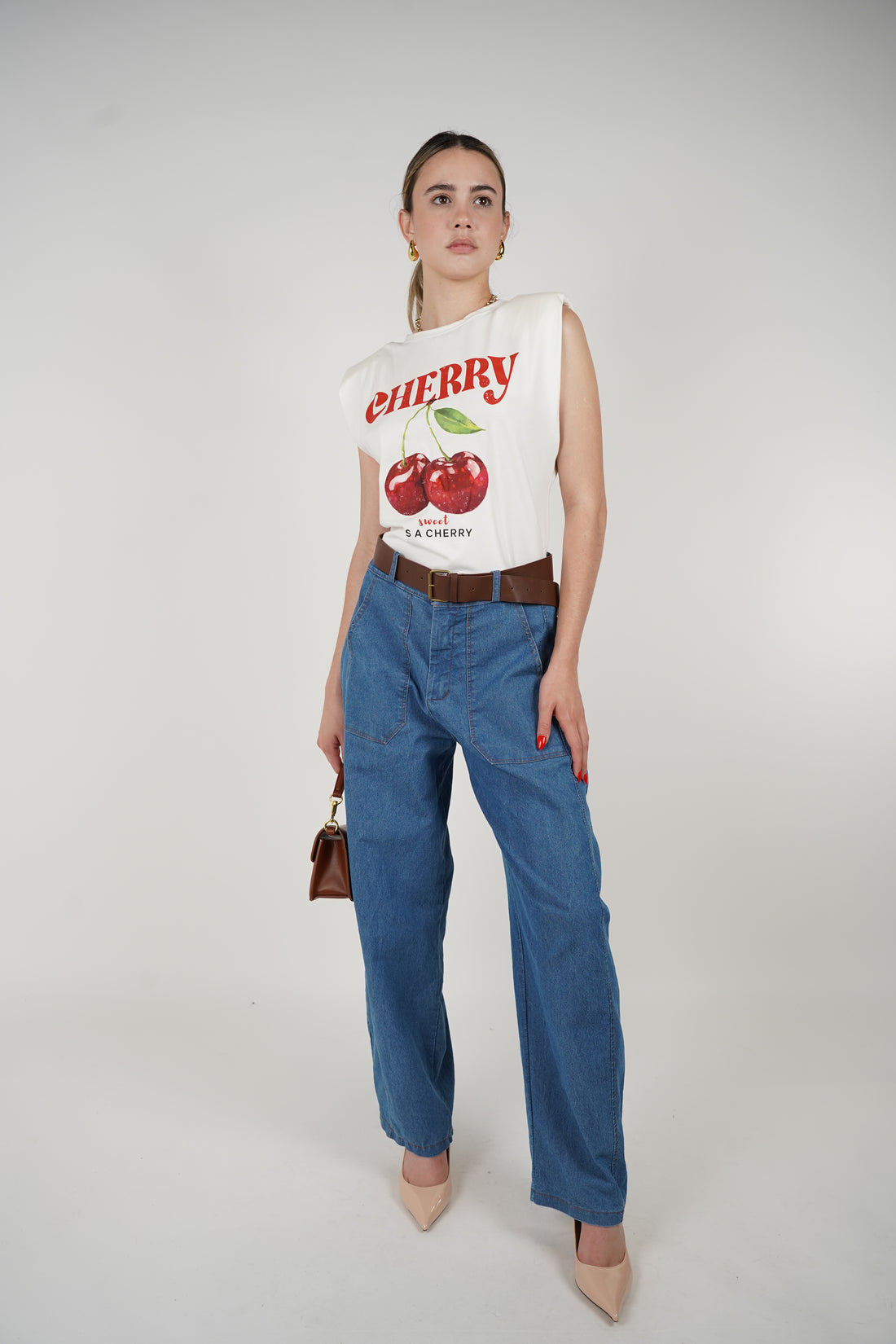 Padded Cherry Top – Fresh, playful, and bold