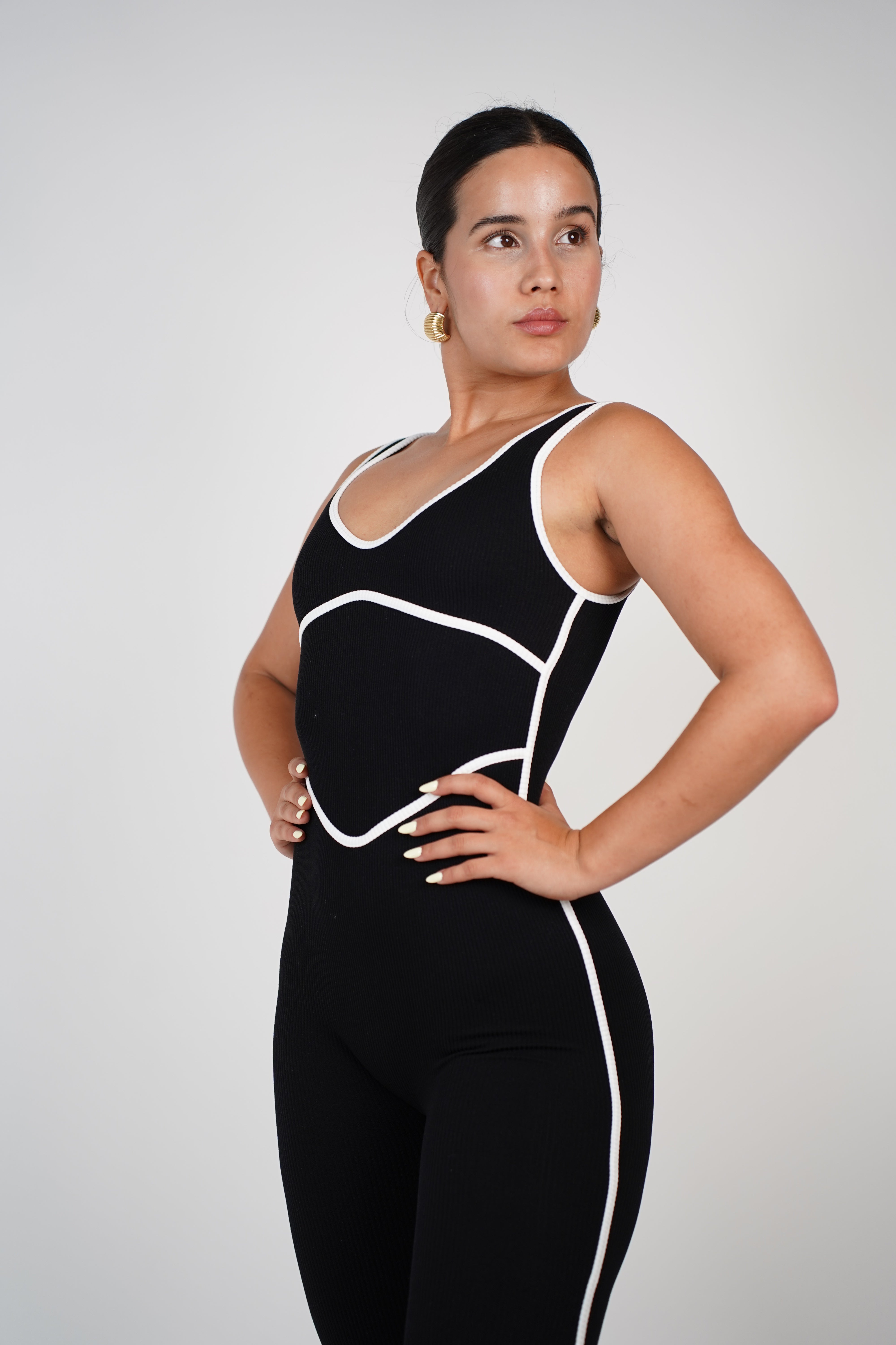 BW Jumpsuit – Sleek Fit, Sporty Edge