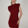 Vestido mini de lúrex