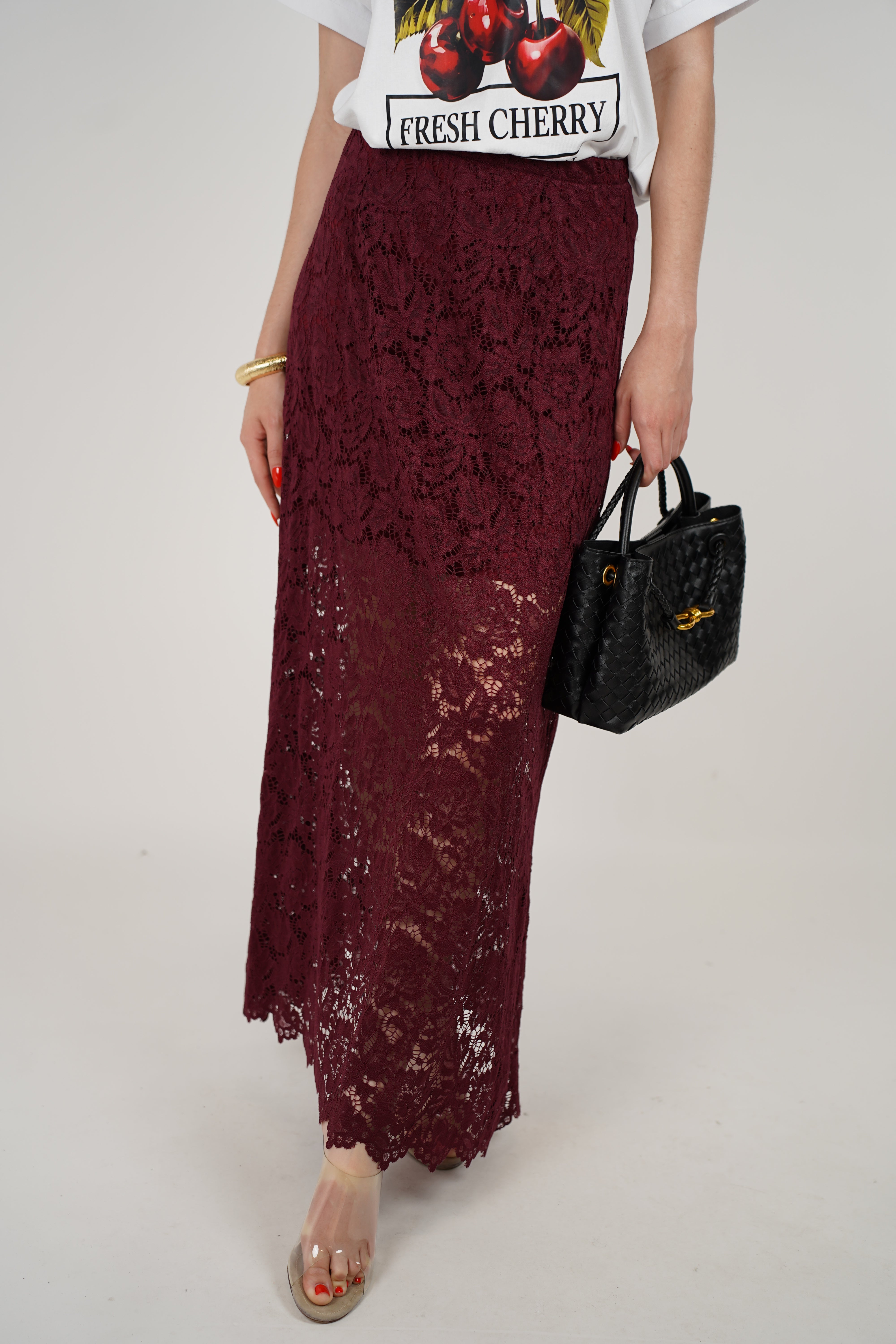 Yeva Lace Skirt – Sheer Elegance