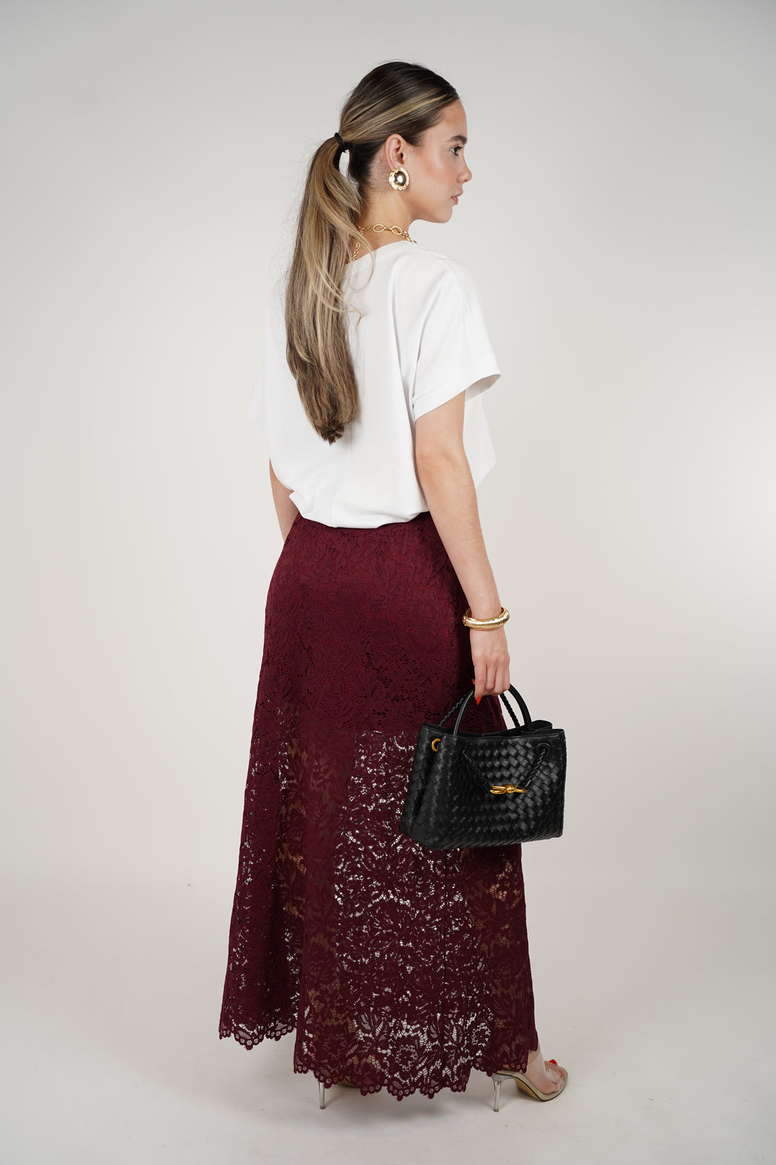 Yeva Lace Skirt – Sheer Elegance