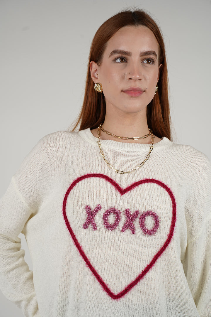 Suéter Martuchi XOXO