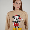 Suéter de Mickey con gorro de Papá Noel