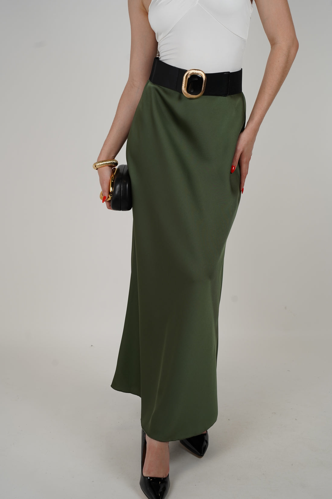 Falda midi Alicia