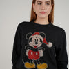 Suéter de Mickey con gorro de Papá Noel
