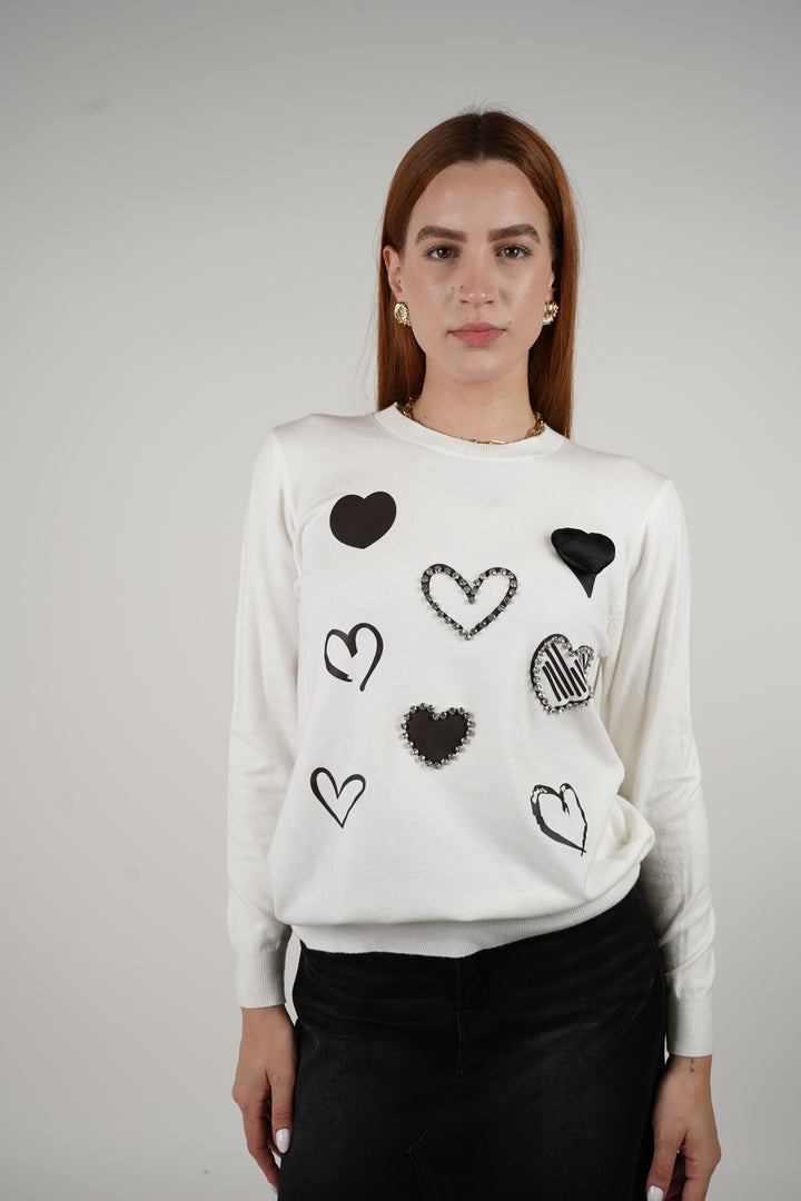 Suéter Maribel Heart