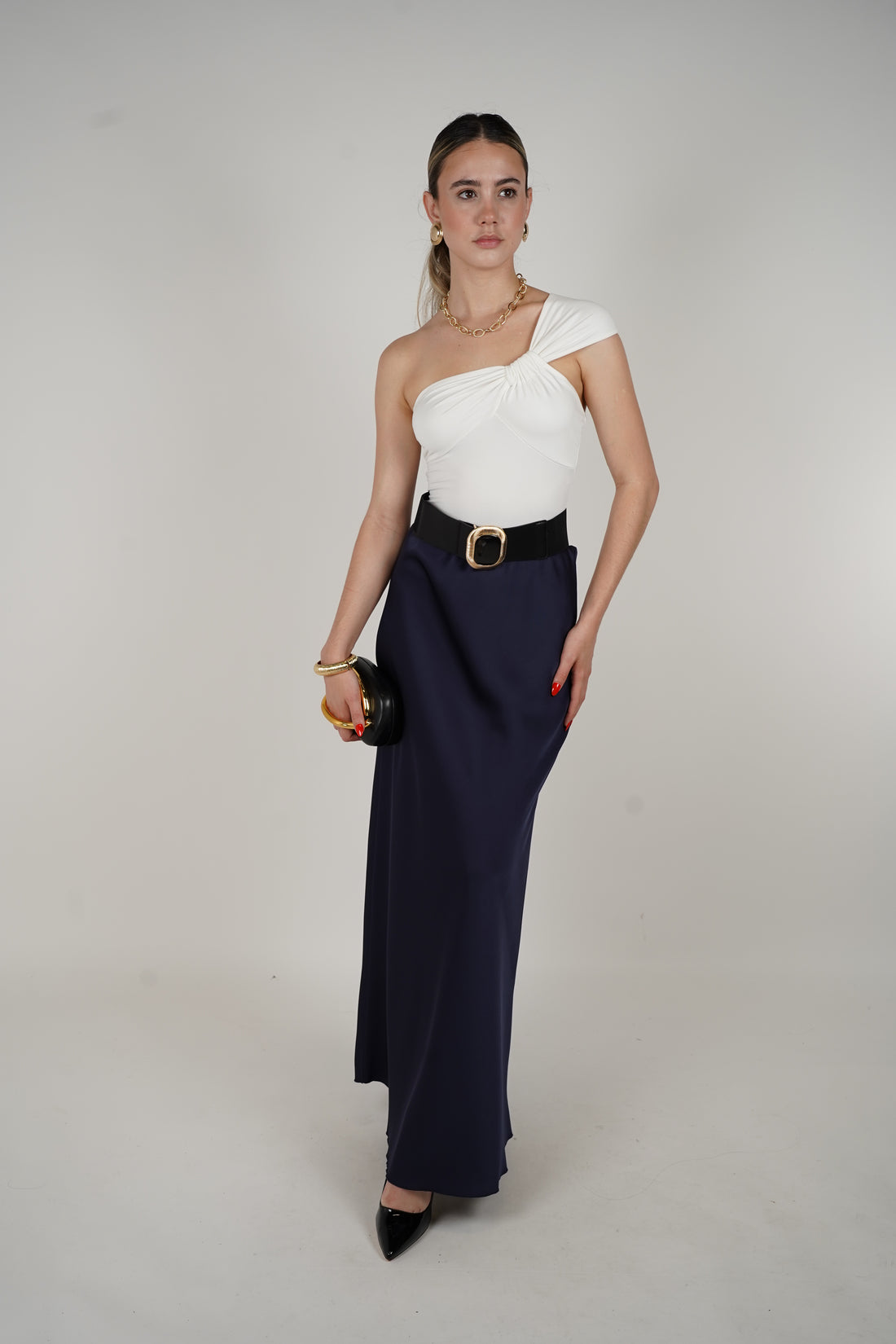 Falda midi Alicia