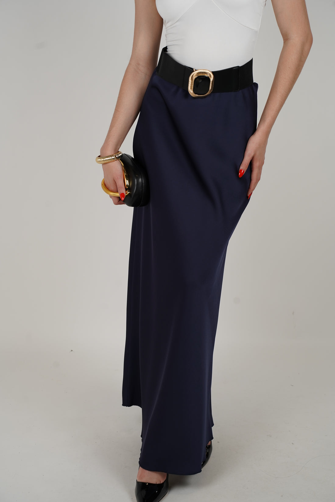 Falda midi Alicia