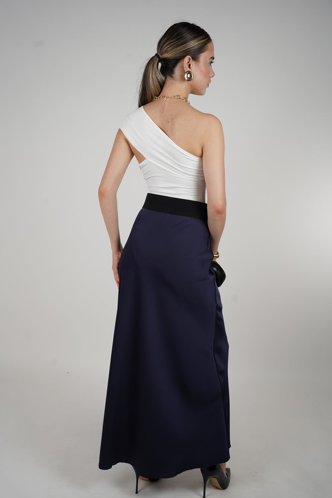 Falda midi Alicia