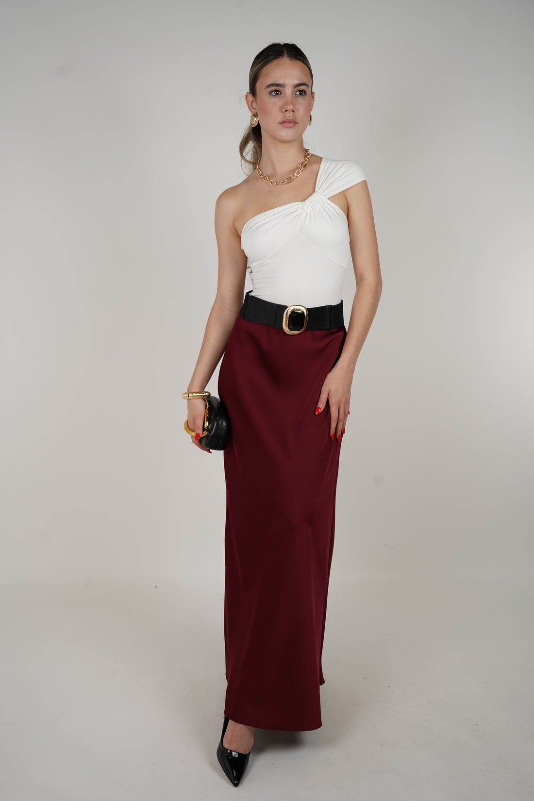 Falda midi Alicia