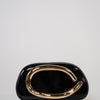 Bellora Shiny Clutch – Sculpted Gloss Statement Bag