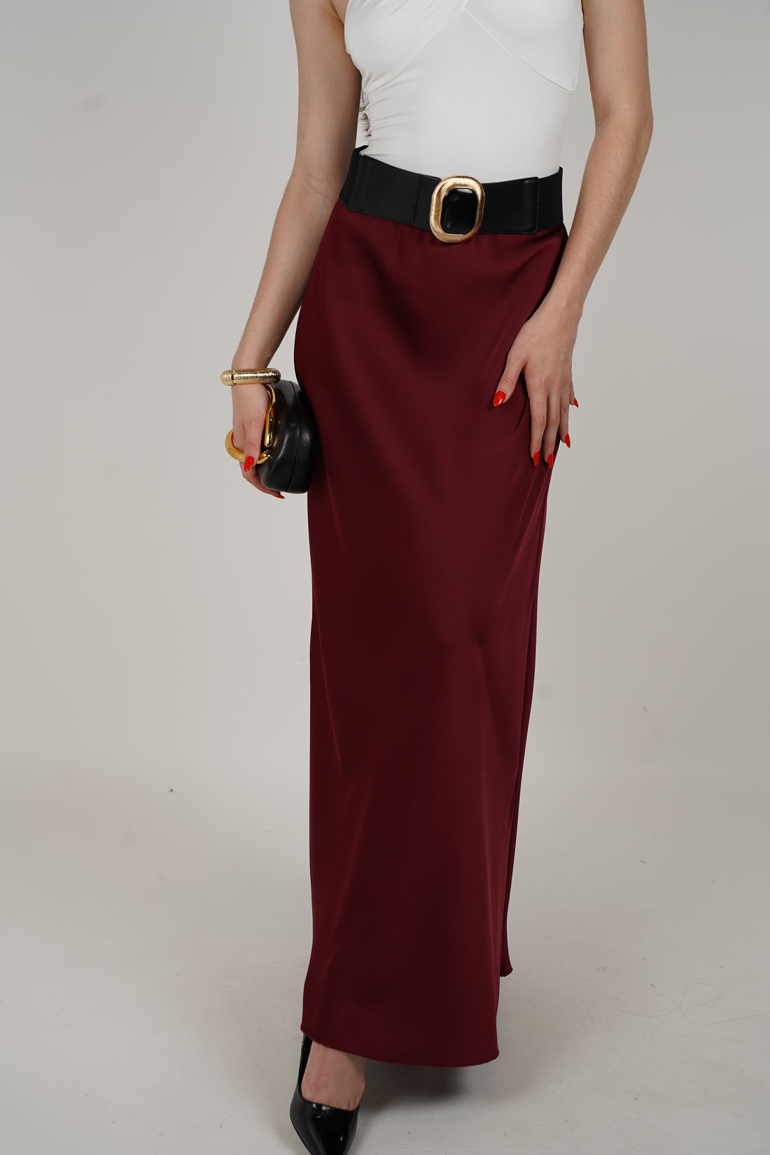 Falda midi Alicia