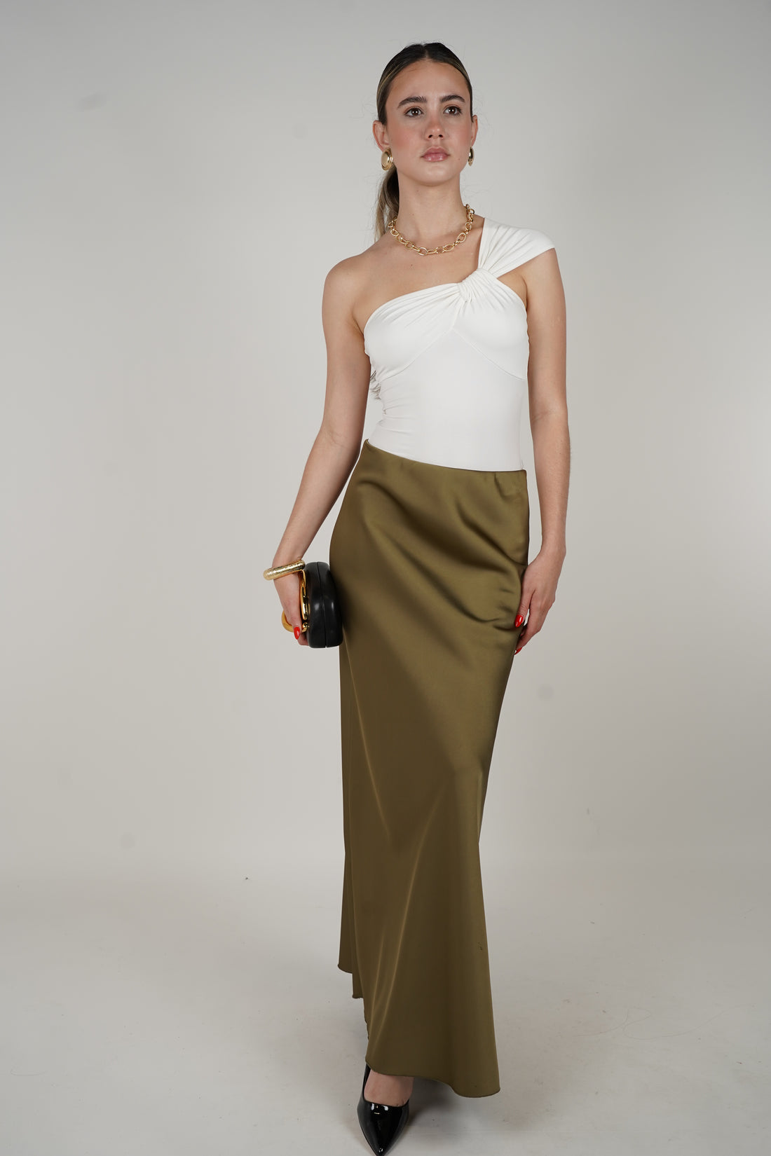 Falda midi Alicia