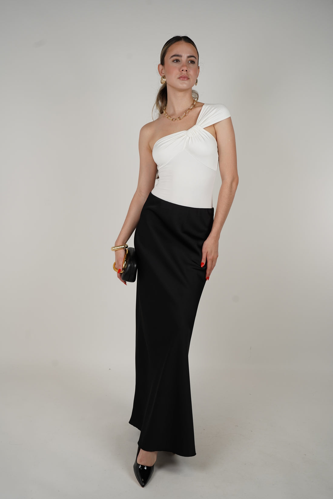 Falda midi Alicia