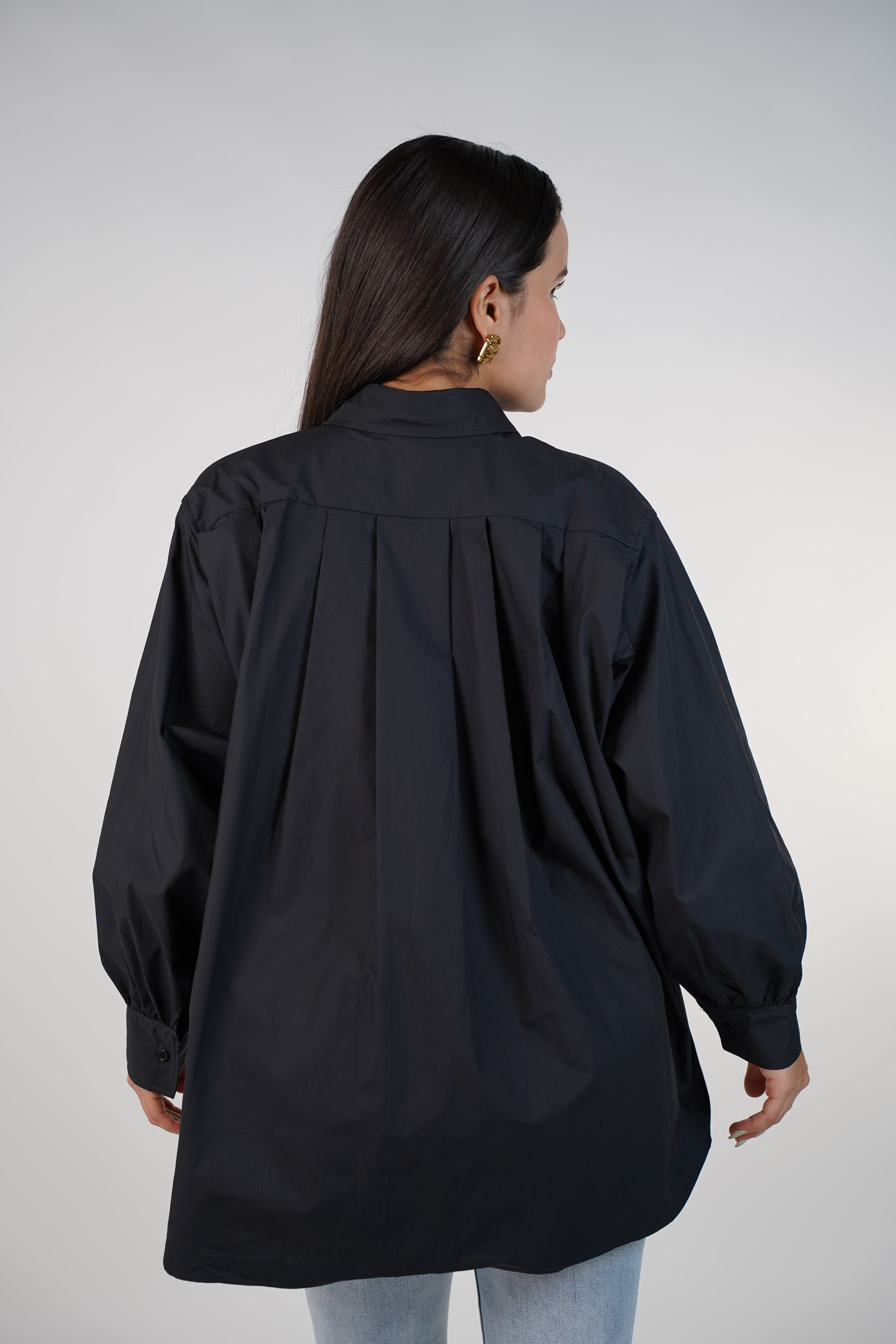 Janelle Poplin Shirt – Clean, Modern & Effortlessly Chic