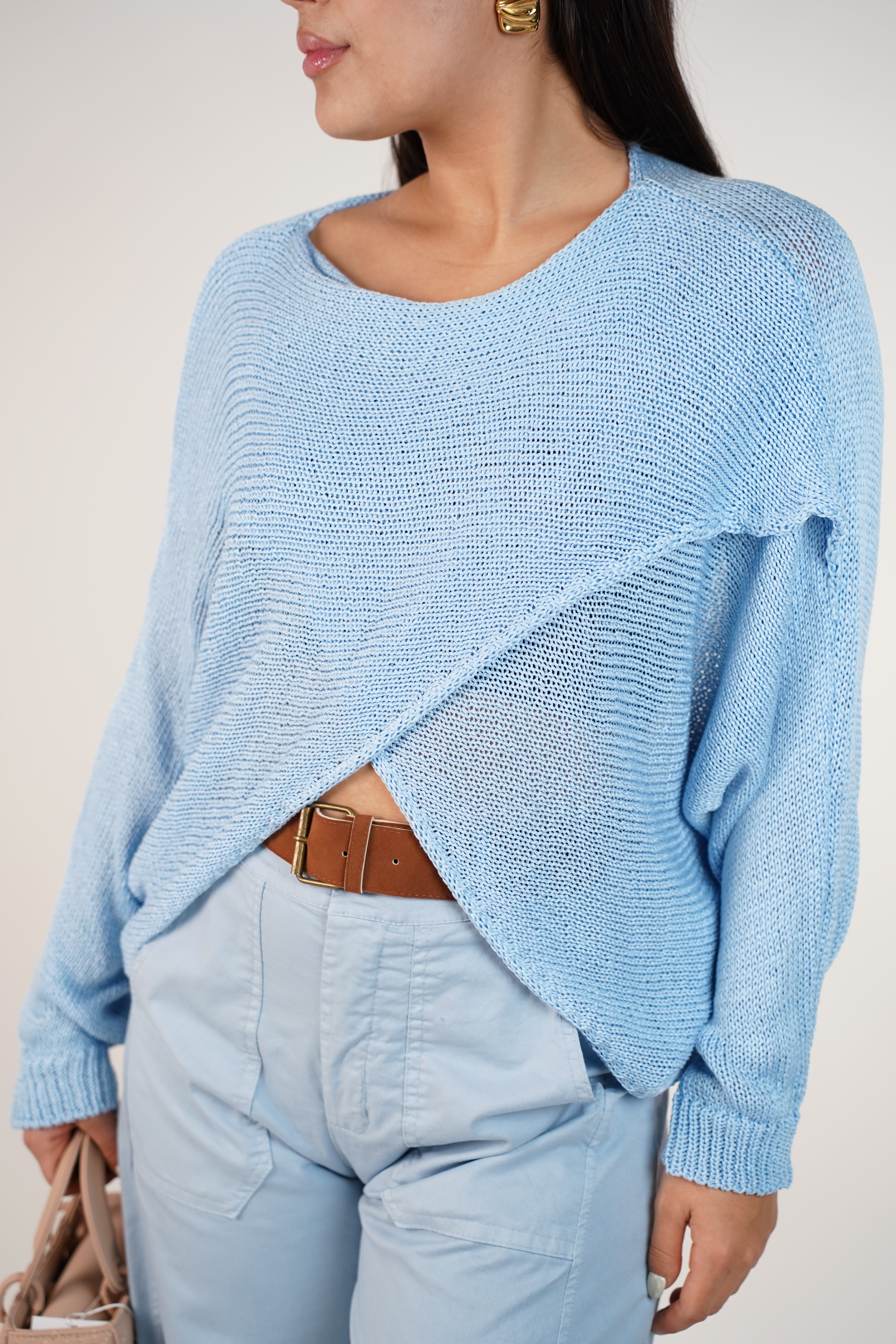 Nelly Cardigan Sweater – Effortless Wrap Comfort in Knit