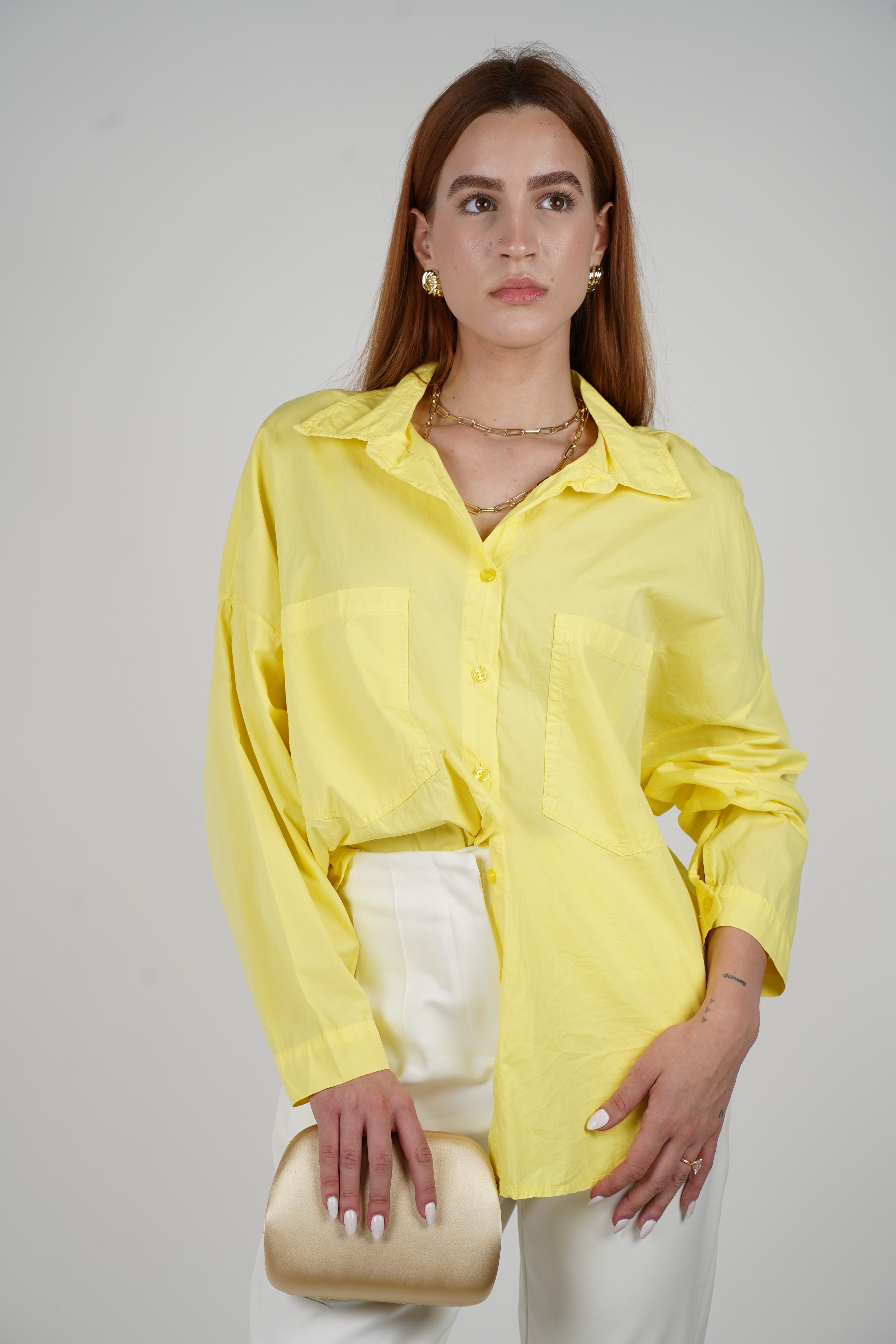 Maeve Oversized Button Down – Bright, Breezy, and Bold