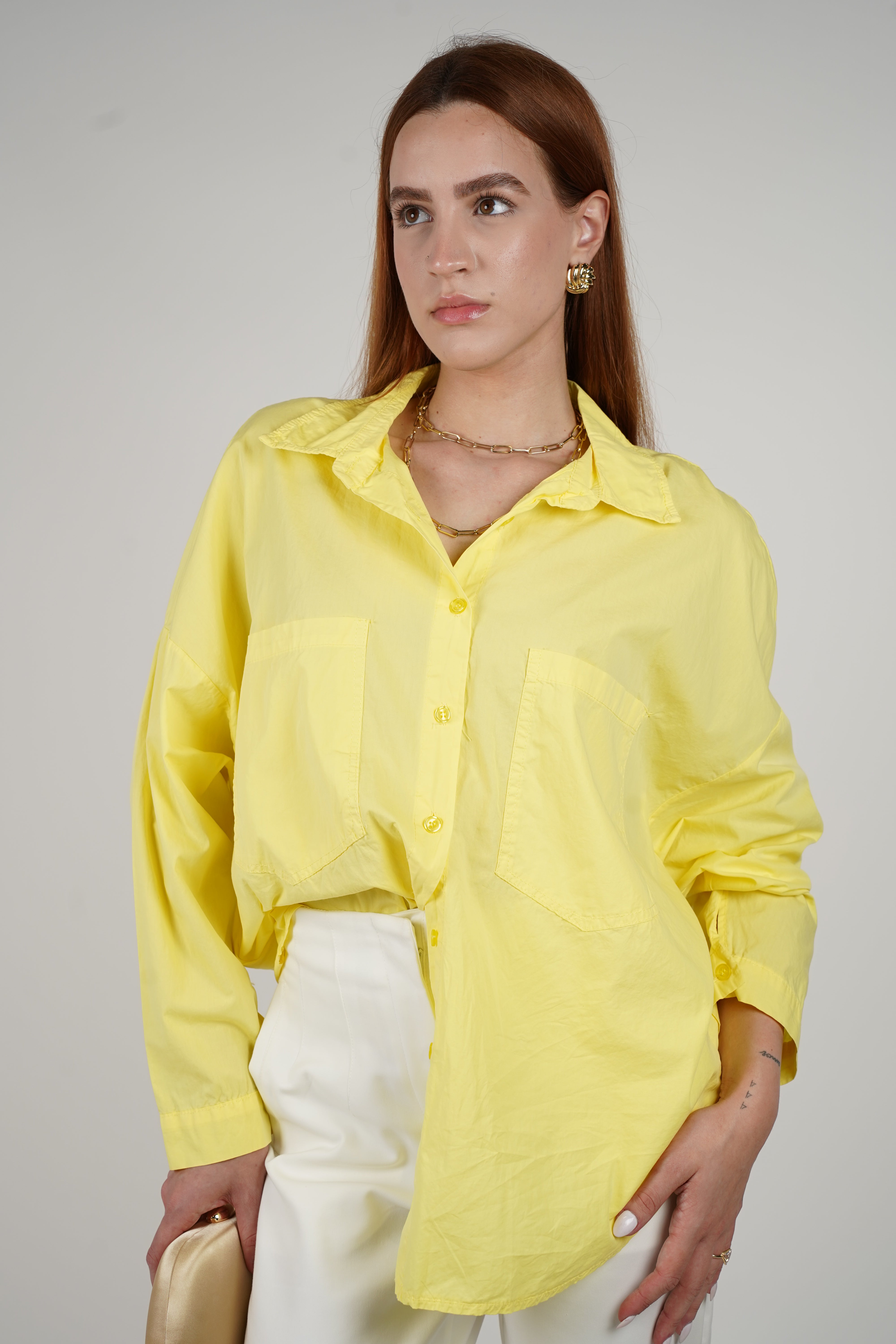 Maeve Oversized Button Down – Bright, Breezy, and Bold