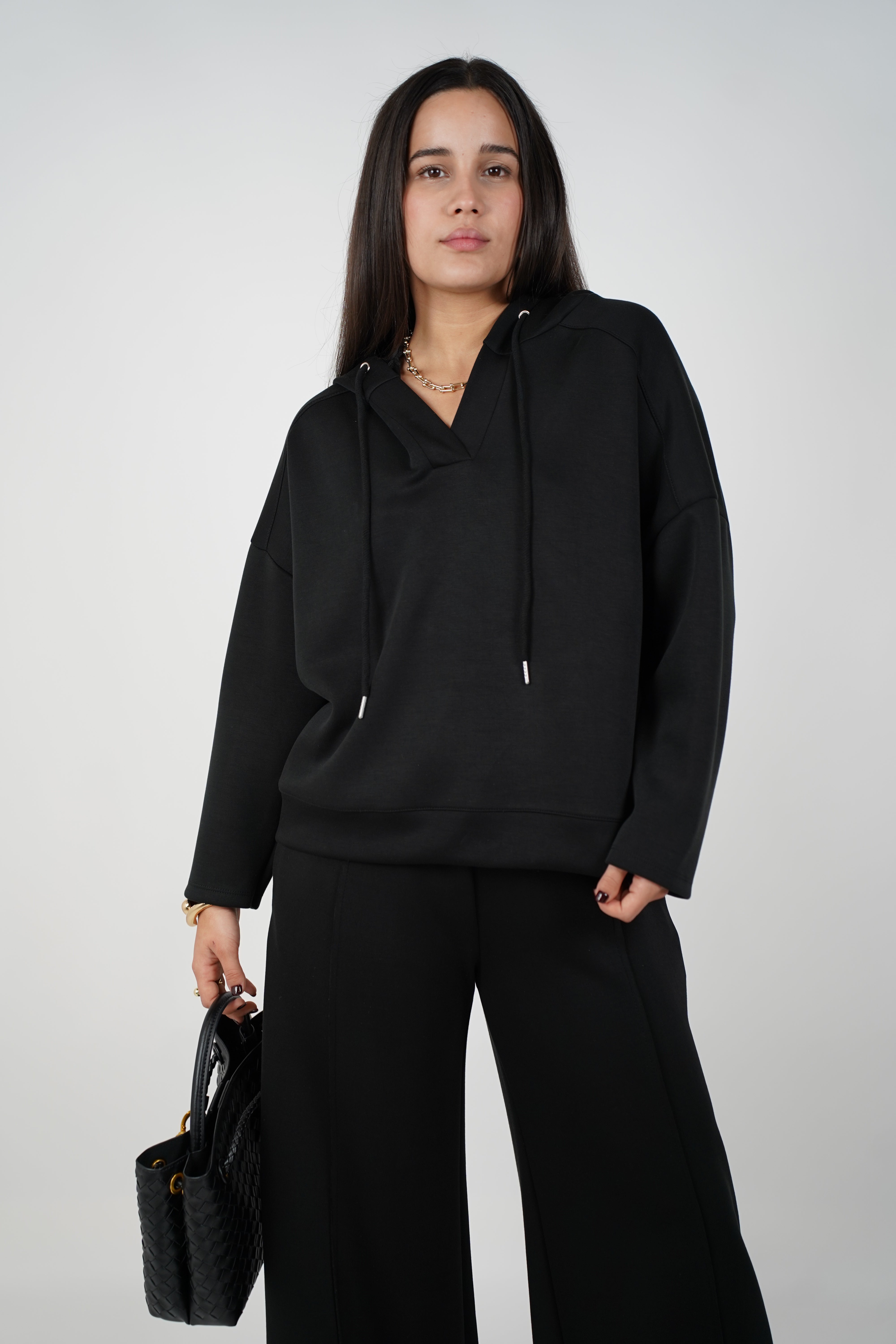Selen Hooded Lounge Set – Effortless Minimal Luxe