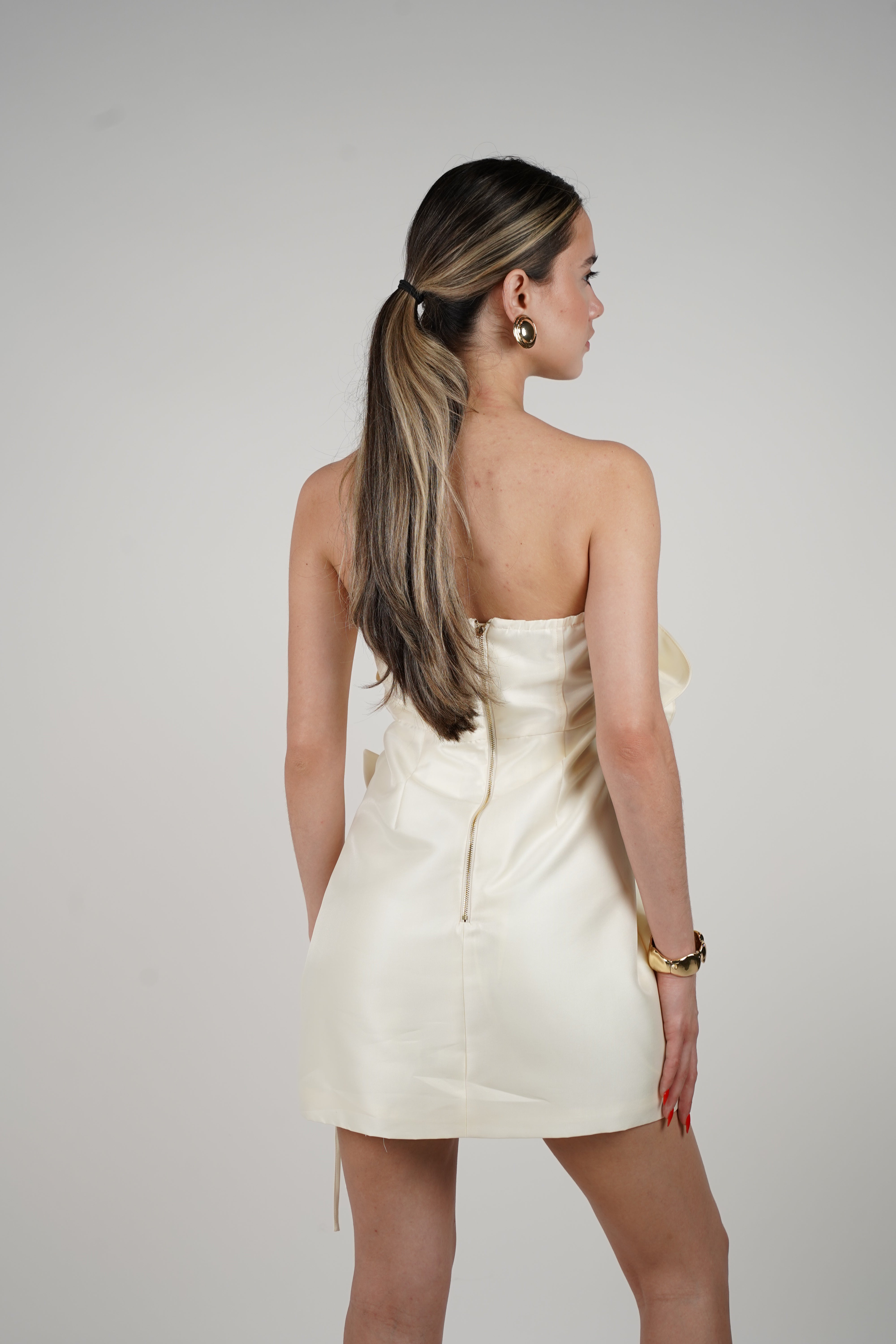 Aly Flower Dress – Bold Blooms, Elegant Statement